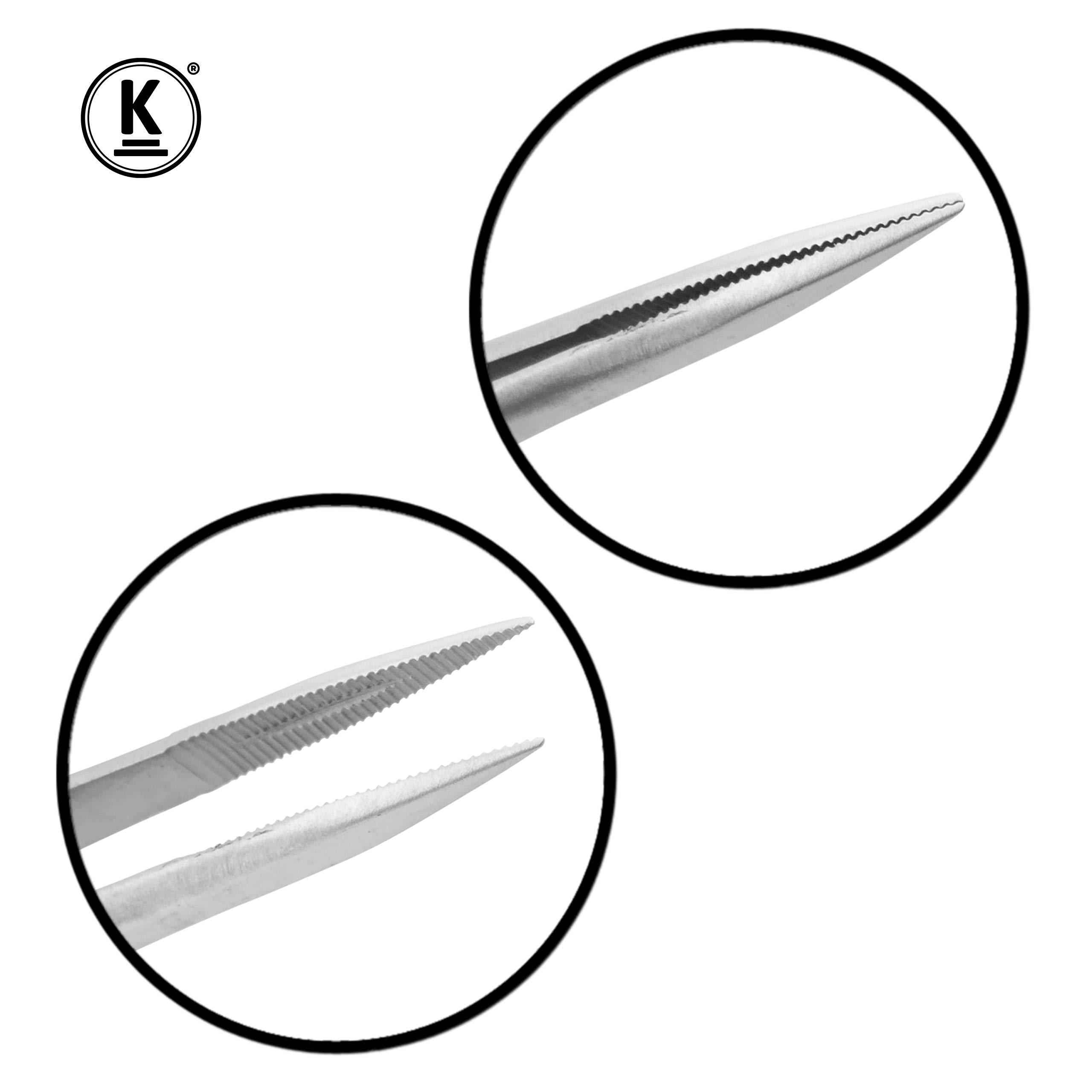 K-Pro Pinzas Punta Fina - Profesionales de Acero Inoxidable de Grado Médico