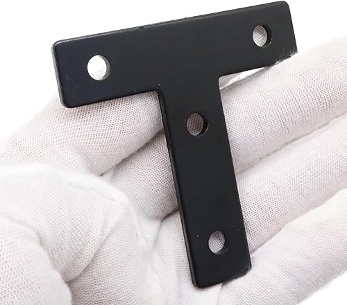 Miniatura 97 de 20 juegos 2020 de extrusión de aluminio 2020 soporte de esquina con ranura en T Serie 20 Hardware extruido conector de ángulo recto de 90 grados