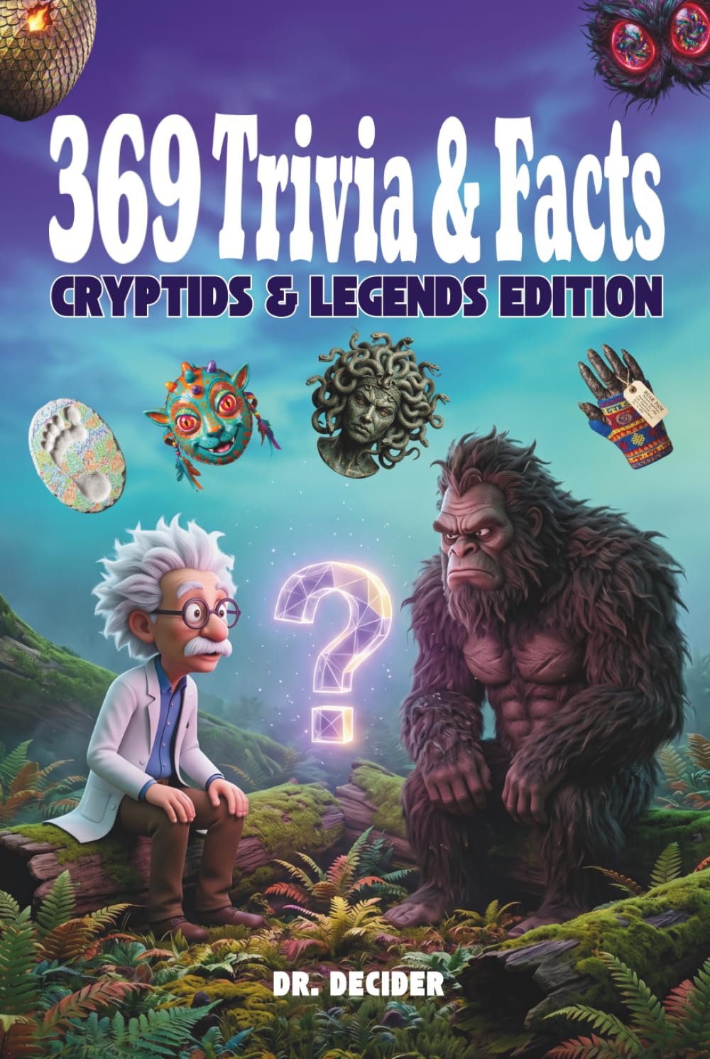372 Trivia & Facts: Cryptids & Legends Edition: Loch Ness Monster & Bigfoot Evidence: A Weird History and Mythical Creatures MCQ Challenge for Tweens and Smart Kids Ages 8-12