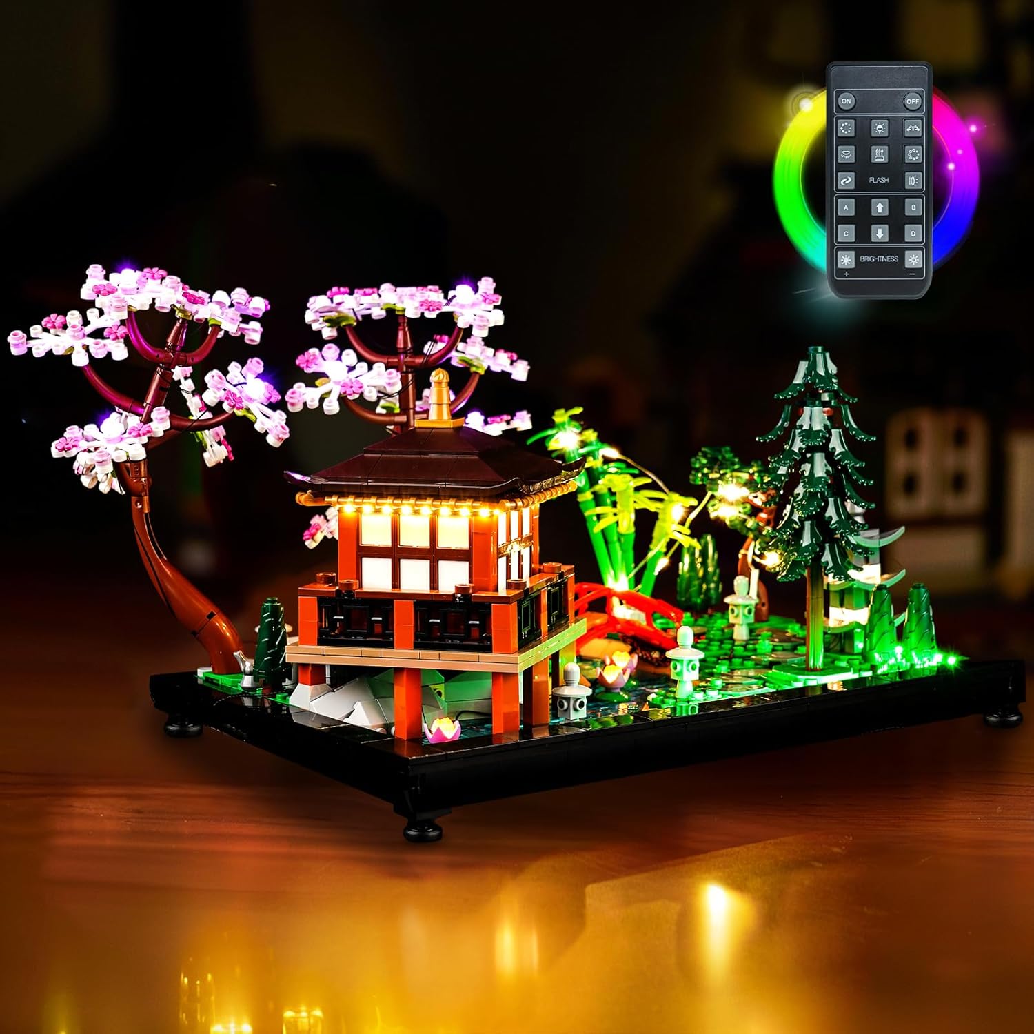 LED Lighting Compatible with Lego Tranquil Garden 10315, Light Kit for Model, Giving Light to Set
