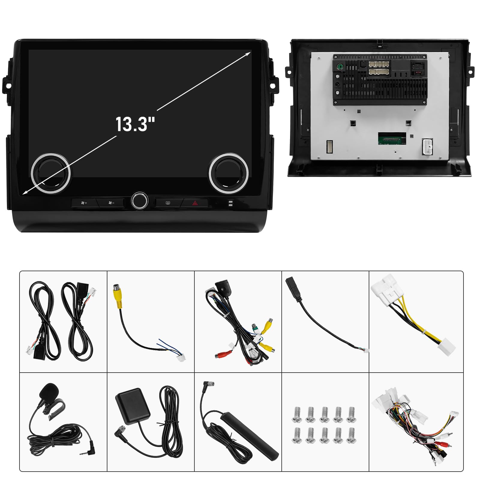 Amazon.co.jp: 13.3インチ Androidカーステレオ トヨタ FJ クルーザー