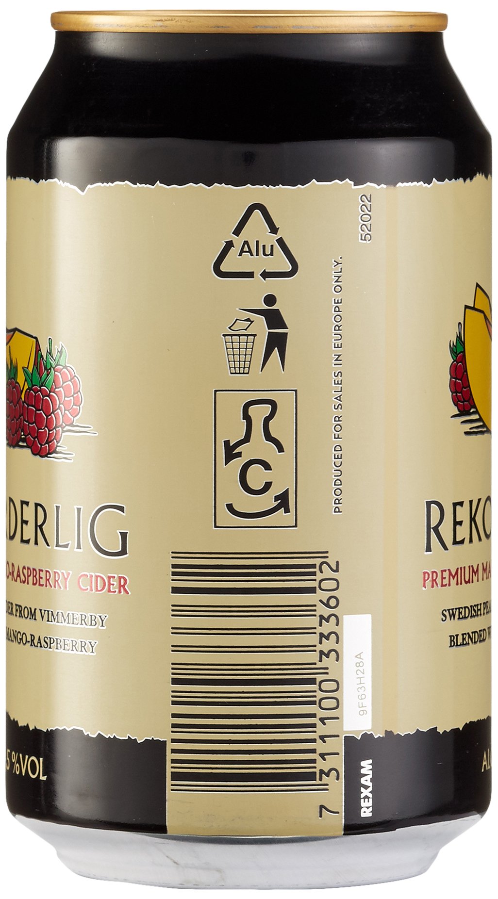 Rekorderlig Mango - Himbeer Cider 24 x 0.33 l