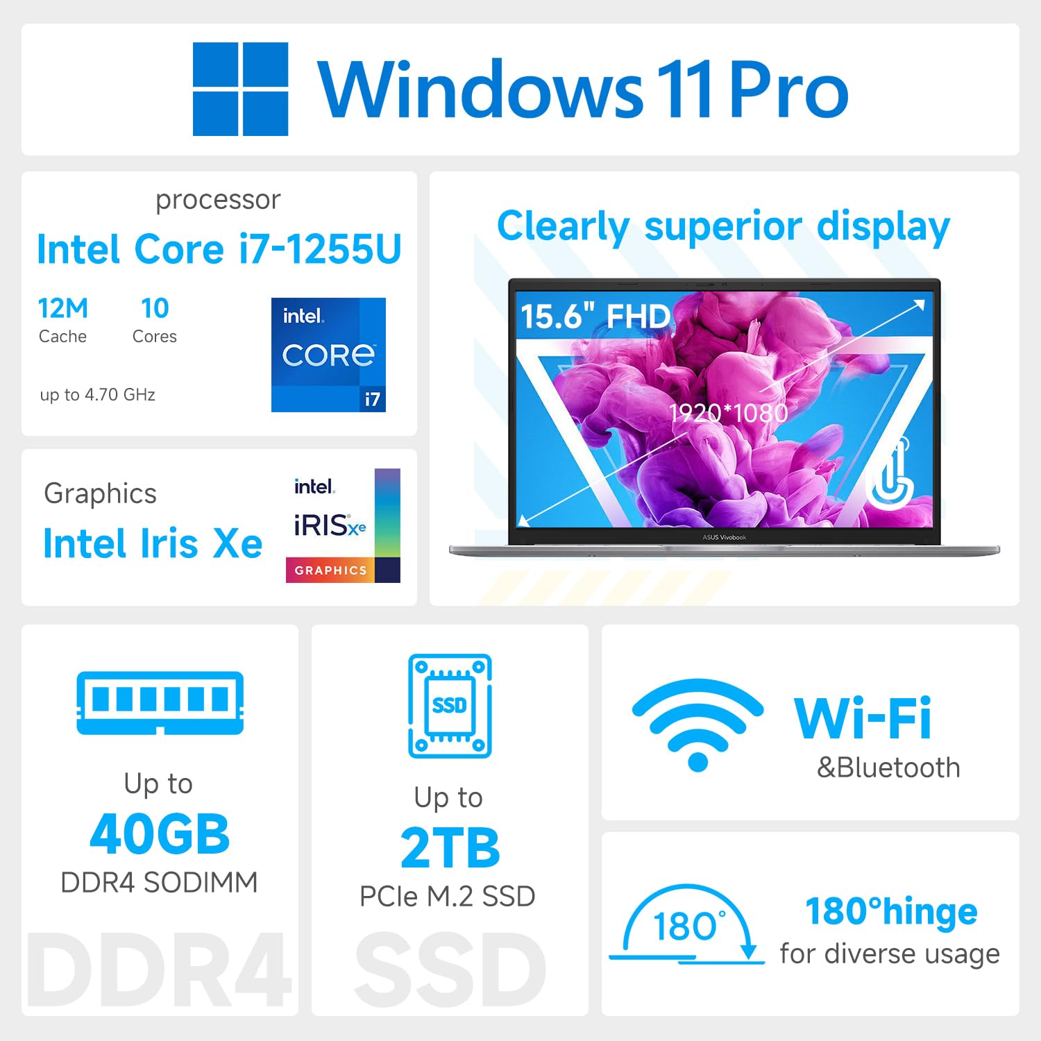 Amazon.com: ASUS Vivobook 15.6