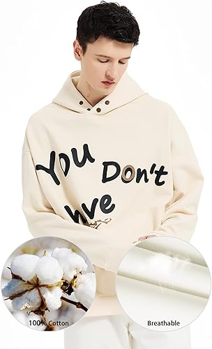 Miniatura 3 de Sudaderas para mujeres y hombres, sudadera con capucha de forro polar con textos, sudaderas novedosas y casuales