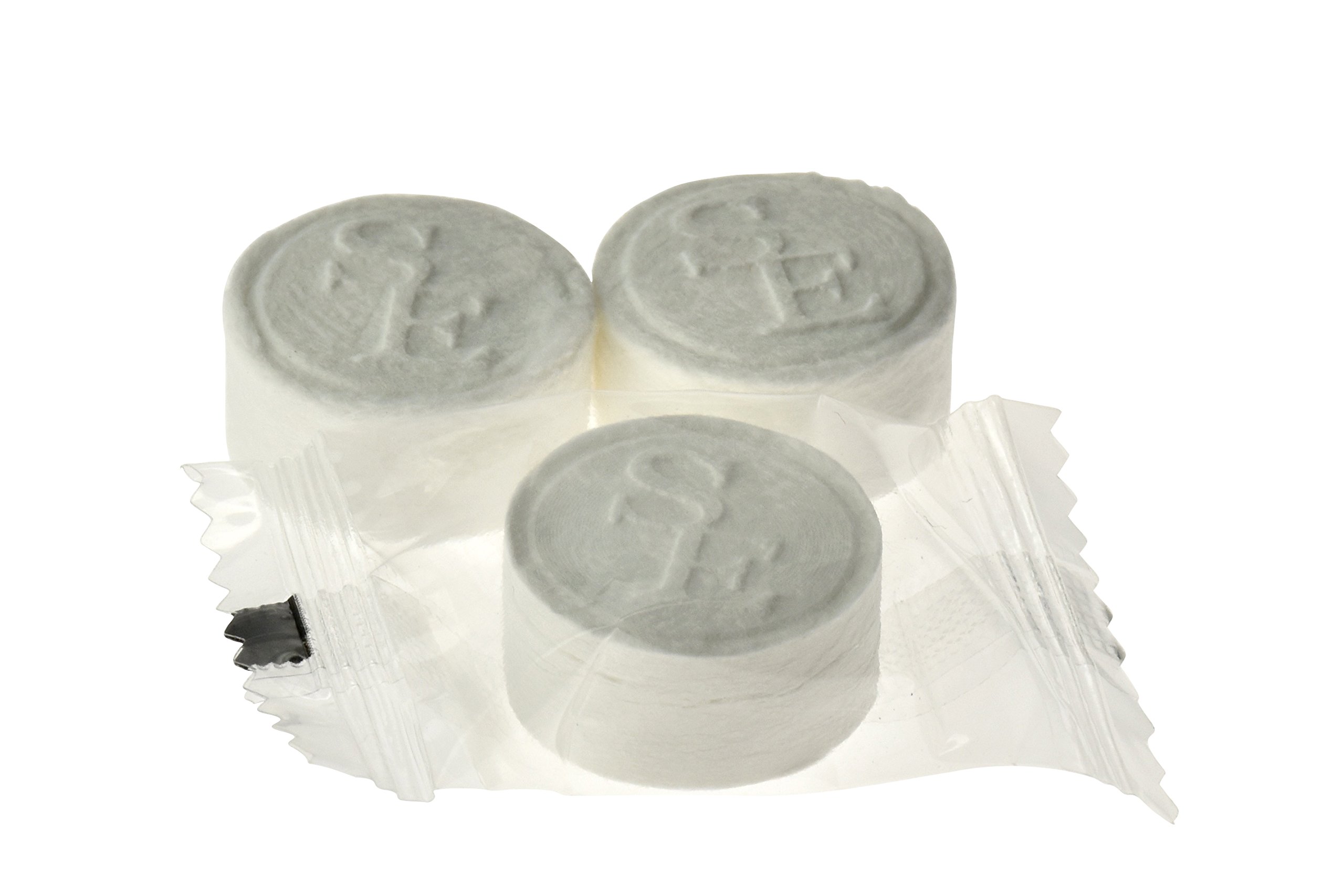 SE White Compressed Towels, 9-1/2