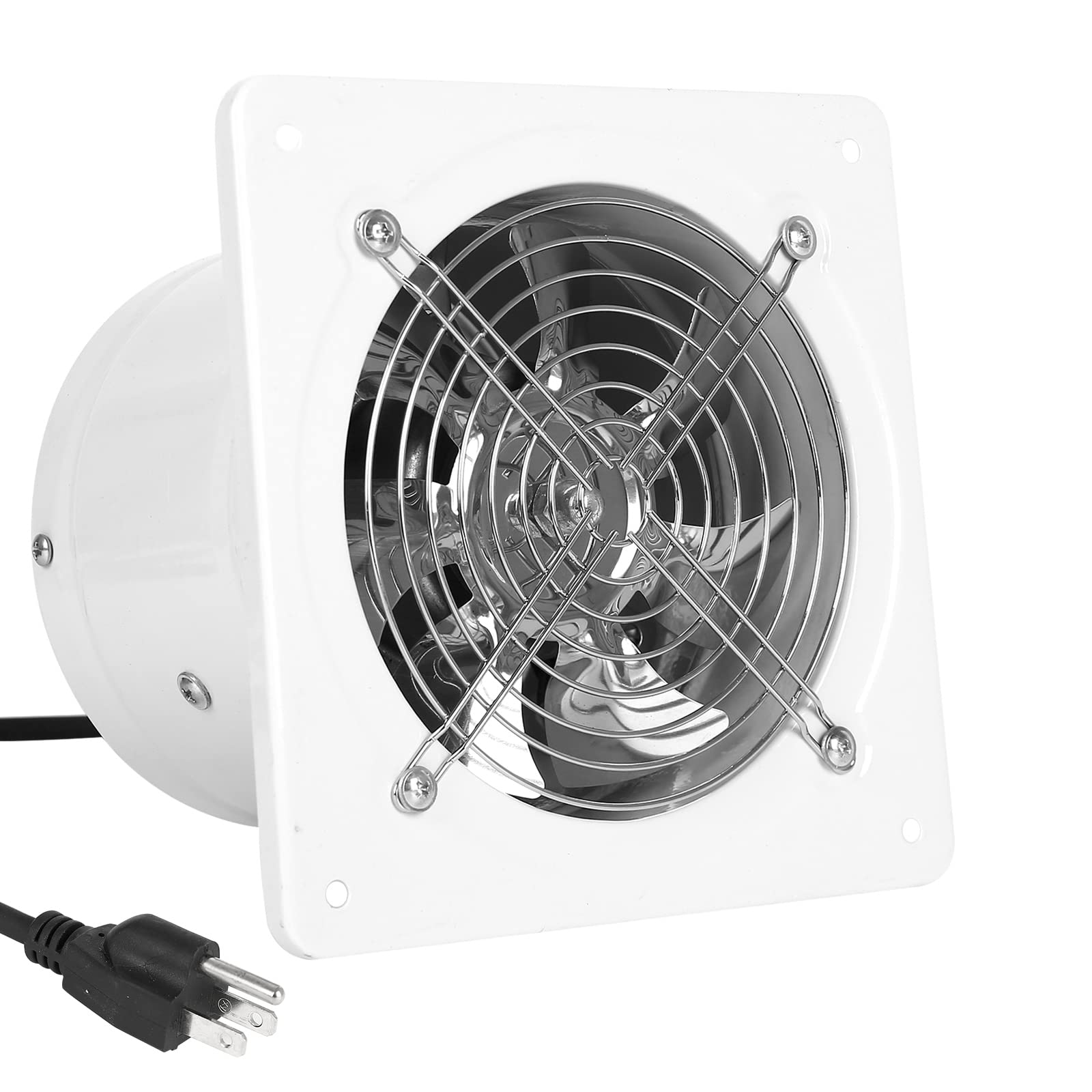 6/12 Inch Exhaust Fan, Low Noise Ceiling Ventilation Fan Through Wall Fan  Bathroom Extractor Ventilation Fan for Kitchen, Bathroom, Toilets, Bedroom,  Living Room (6Inch) : Amazon.ca: Tools u0026 Home Improvement