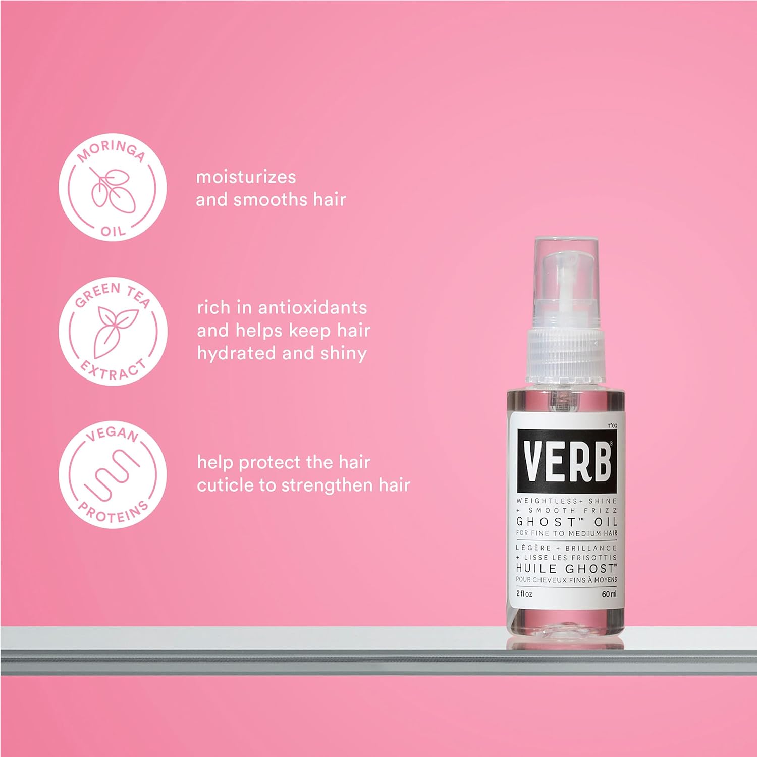 VERB Ghost Discovery Kits - Weightless Shine + Frizz Control - Travel Sized Bestsellers