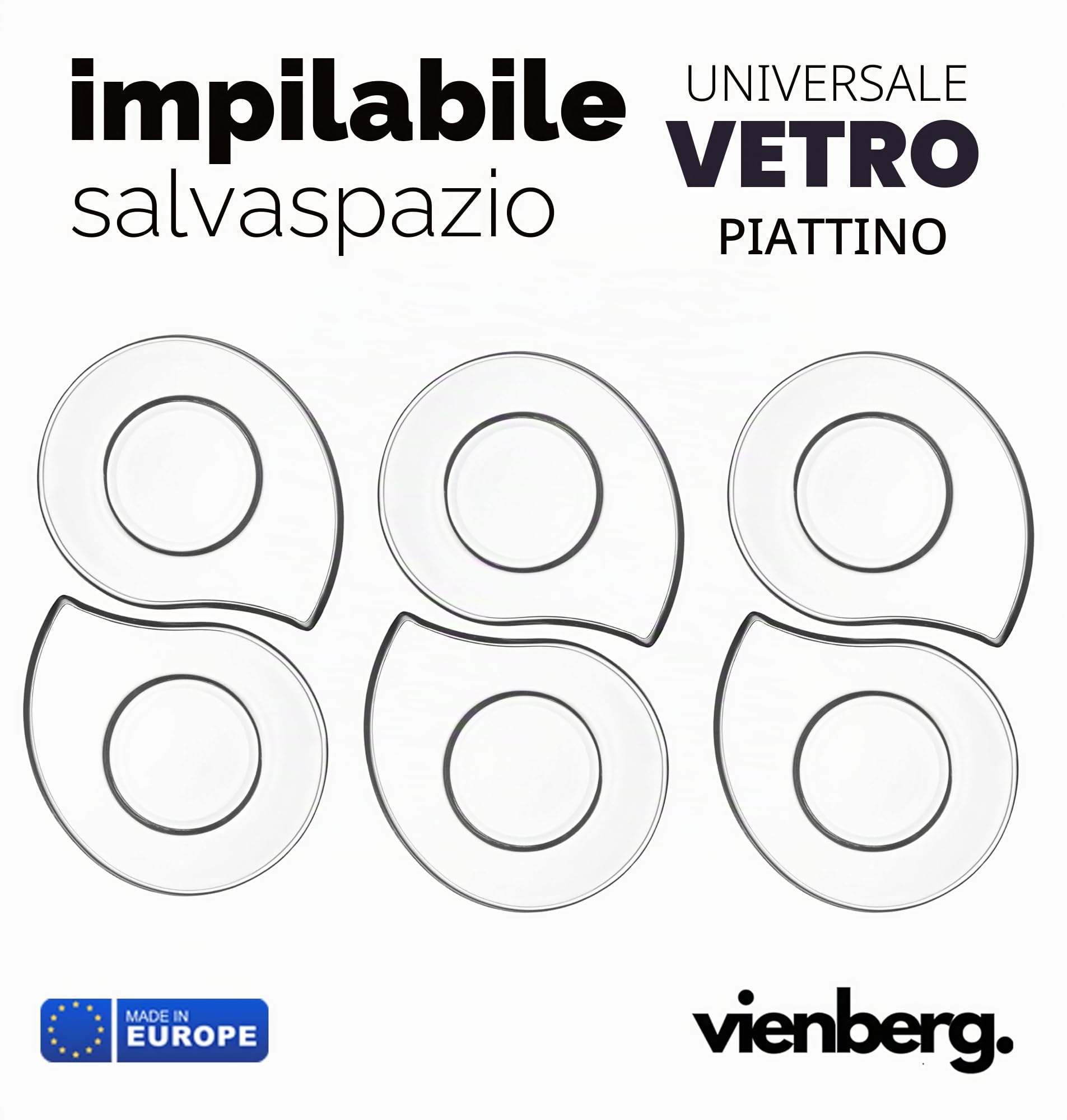 6 piattini in vetro universali, piatti da portata a goccia, ideali per salse, marmellate, dessert, ciotole per salse, 13 cm di lunghezza, piattino da caffè