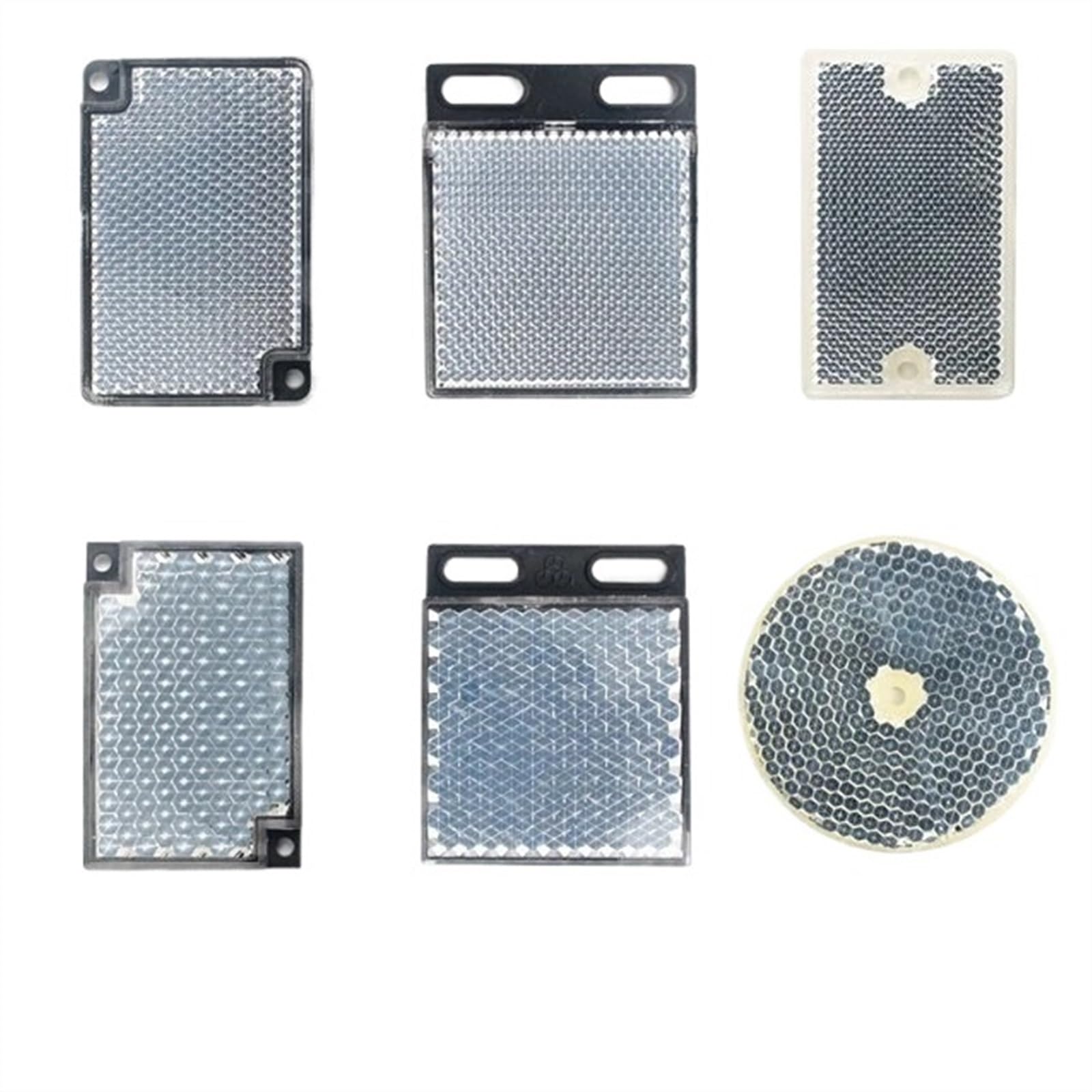 Hyujnafzr E39-R1 1Pcs Photoelectric Switch Reflector Reflector Td-08 09 02 05 Sensor Size Honeycomb Feedback Reflector(E39-R1)
