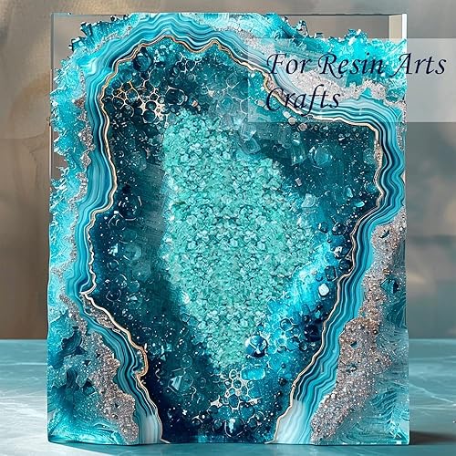 Miniatura 6 de HappyFiller Arena de Vidrio Triturado de 12 Colores, 30 Gramos Cada Botella, Piezas de Vidrio Roto Triturado Piedras de Terrario para Arte de