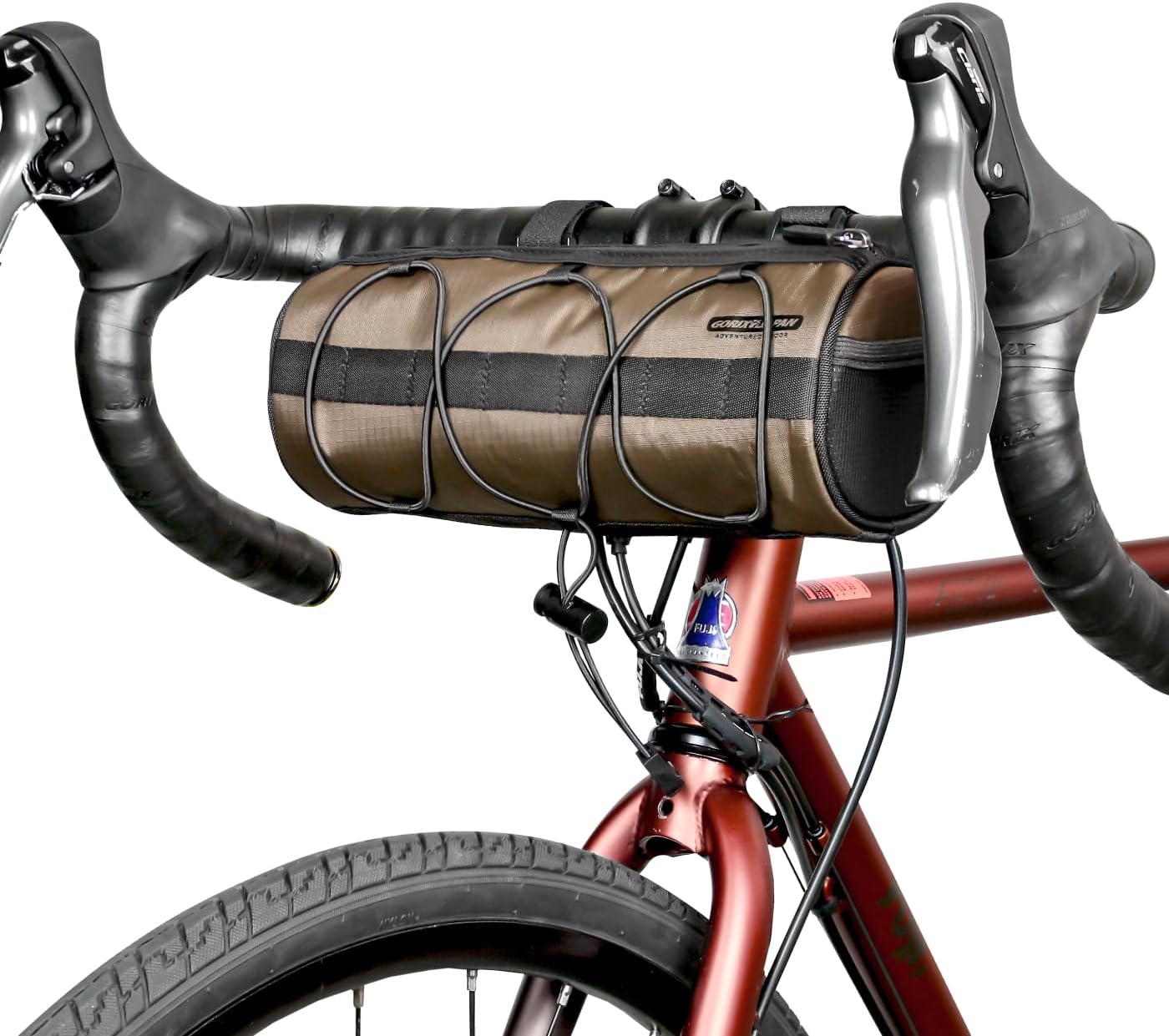 GORIX Bike Front Bag Frame Bag Cycling Handlebar Durable Lightweight 2L Road Mountain Bicycle (Devi Junior)