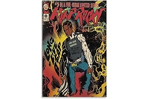 A$AP Rocky Comic Rap Album Poster: Elevate Your Room's Aesthetic