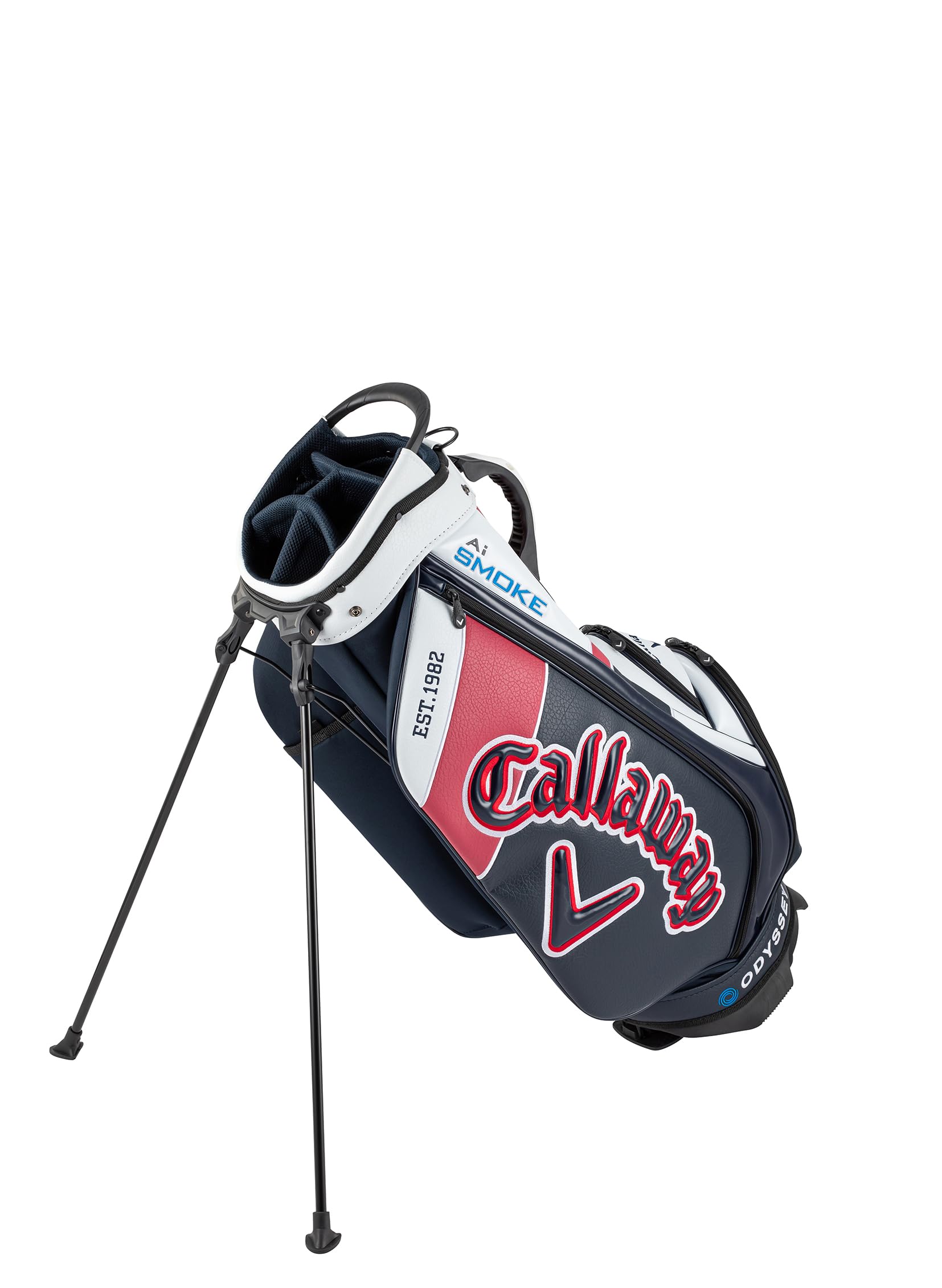 Amazon | キャロウェイ(Callaway) キャディバッグ STN TOUR WHT/NVY