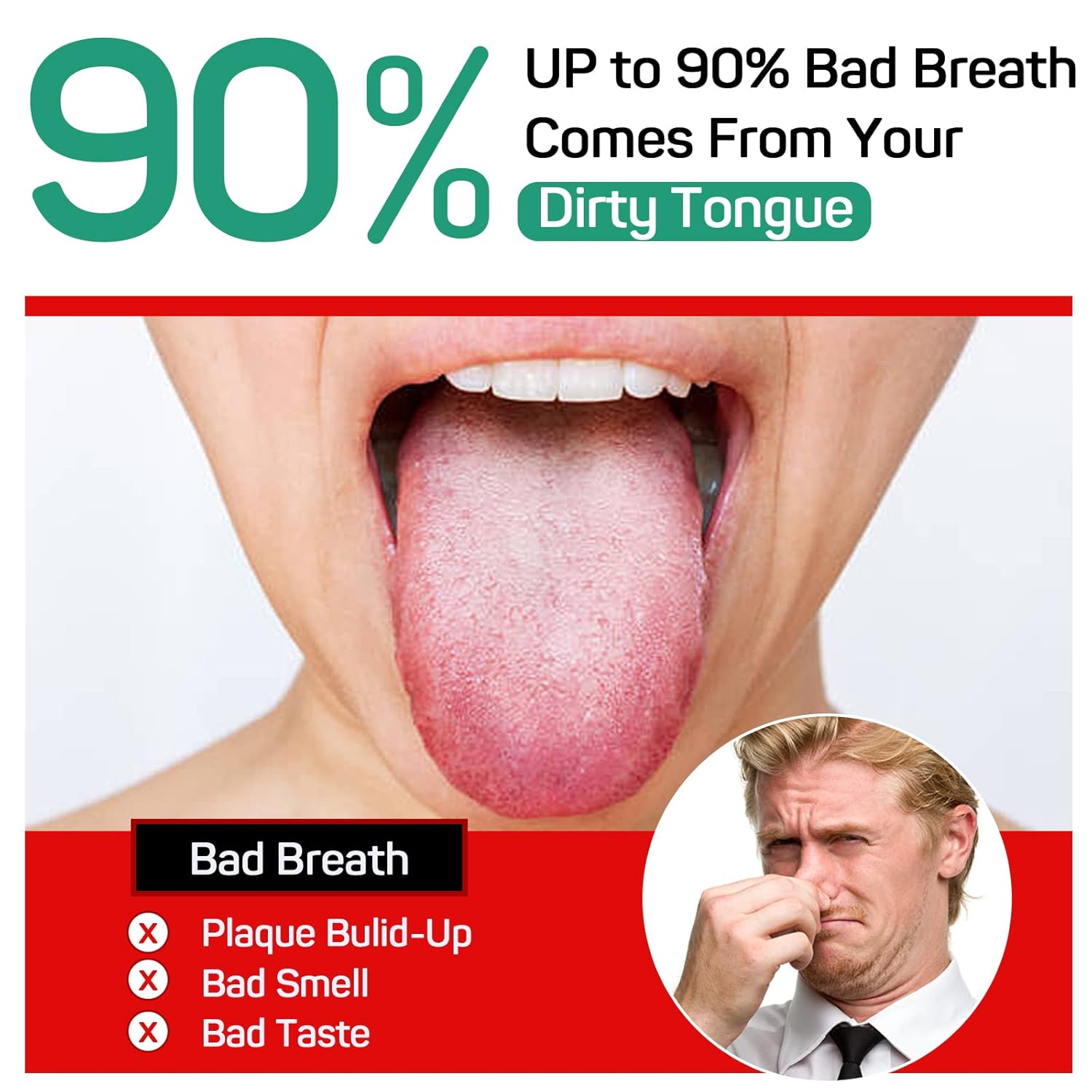 RONAVO Tongue Scraper for Adults (4 PC), Metal Tongue Scraper Rustproof (Travel Cases Included) Reduce Bad Breath, Tounge Scrappers Oral Care, Easy to Use & Wash, 2 Colors 2 71wVkpO2MfL. SL1500