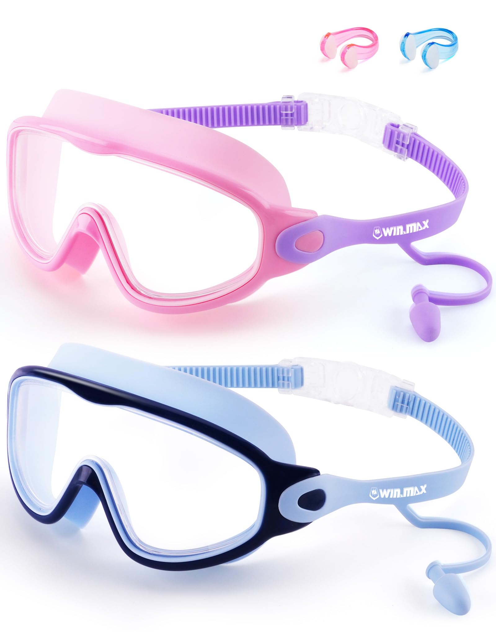WIN.MAX Swimming Goggles 2 Pack