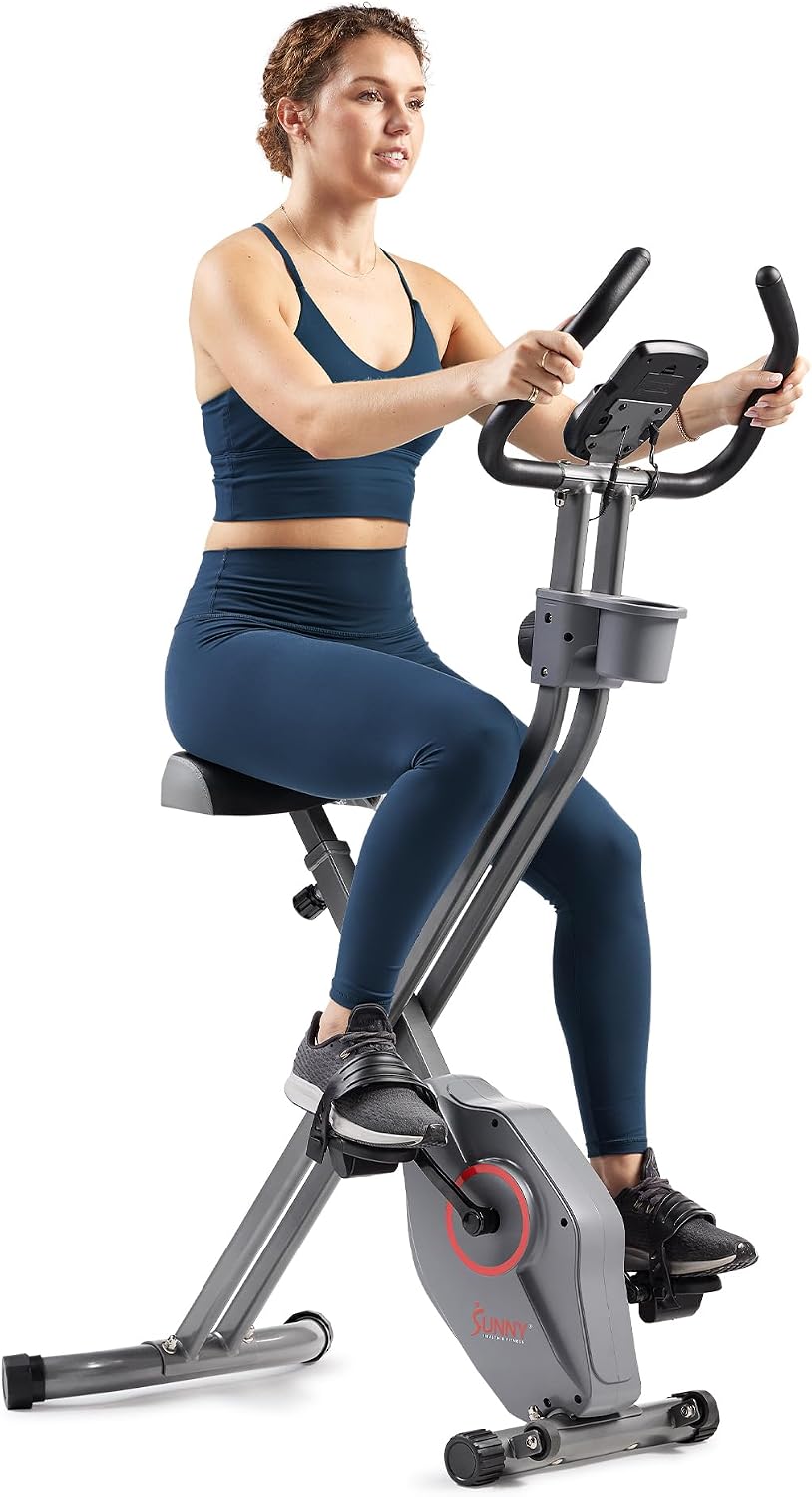 Smart Foldable Magnetic X-Bike, Low-Impact Workouts