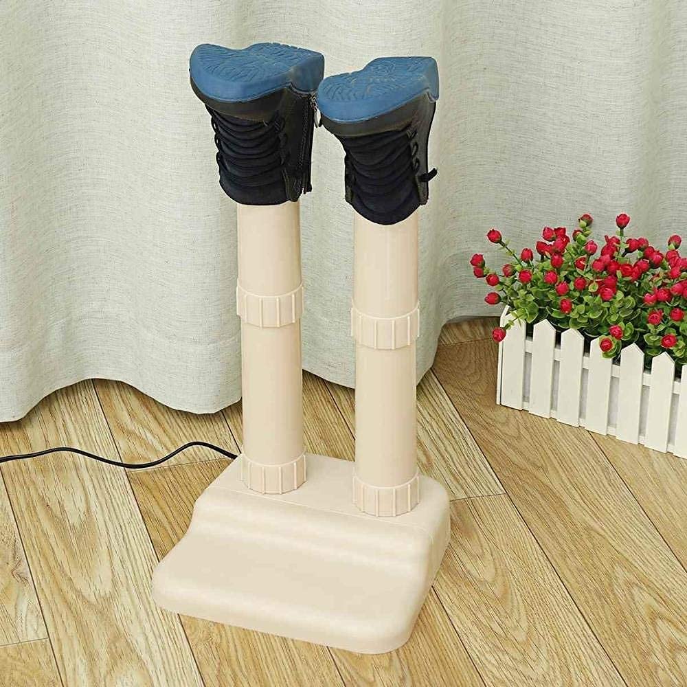 Sèche-Chaussures électrique Chauffe-Chaussures Chauffe-Chaussures Prévenir Les odeurs Bactéries Moisissure Stockage à la Maison Organisateur de Chaussures Gain de Place 220V (Couleur, 220V) Multifon