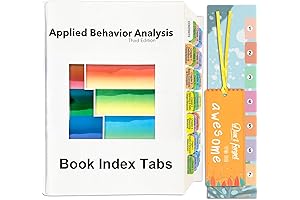 Applied Behavior Analysis Fourth Edition Index Tabs