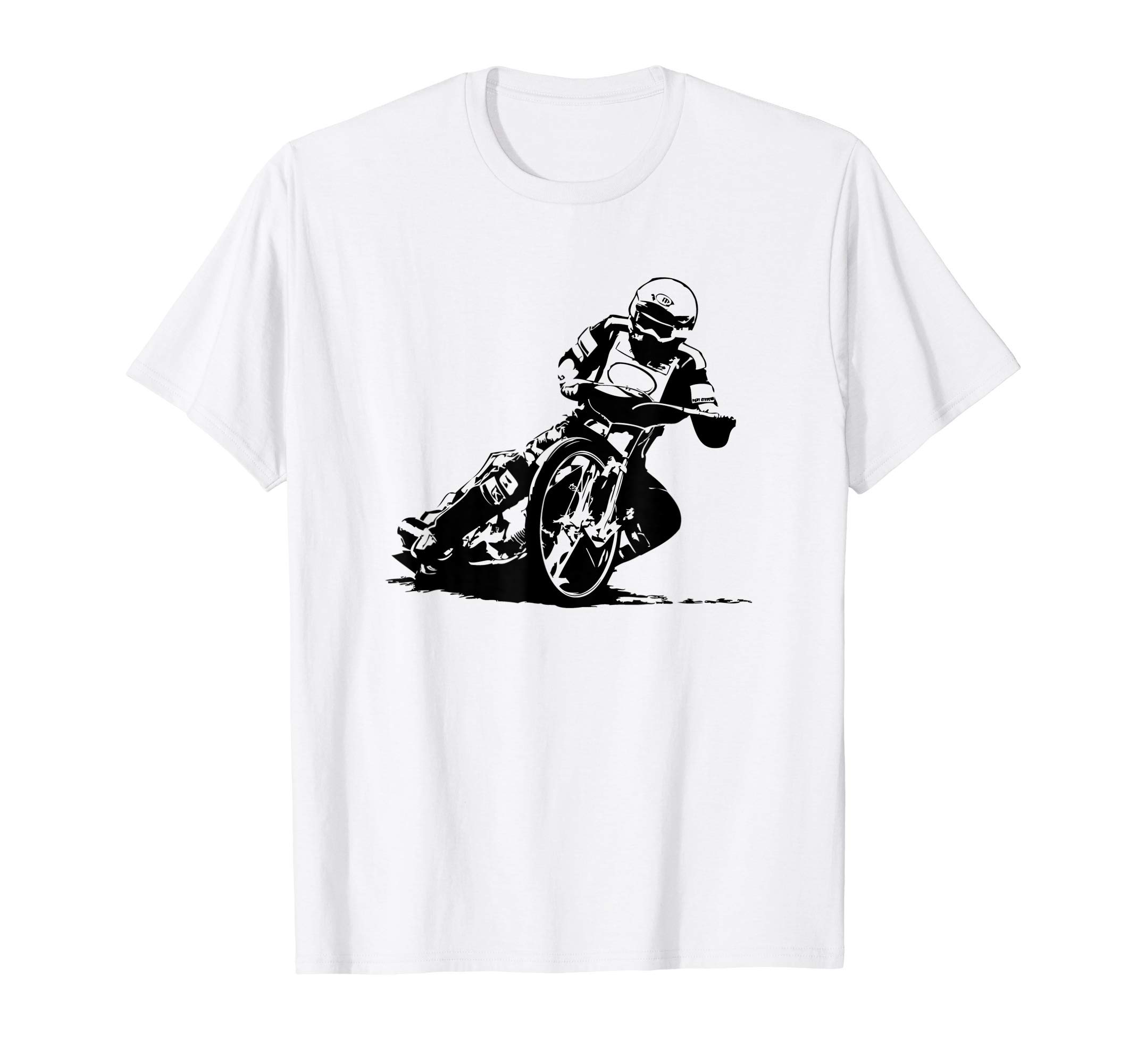 Motorcycle Speedway Racer T-shirt Flat Track