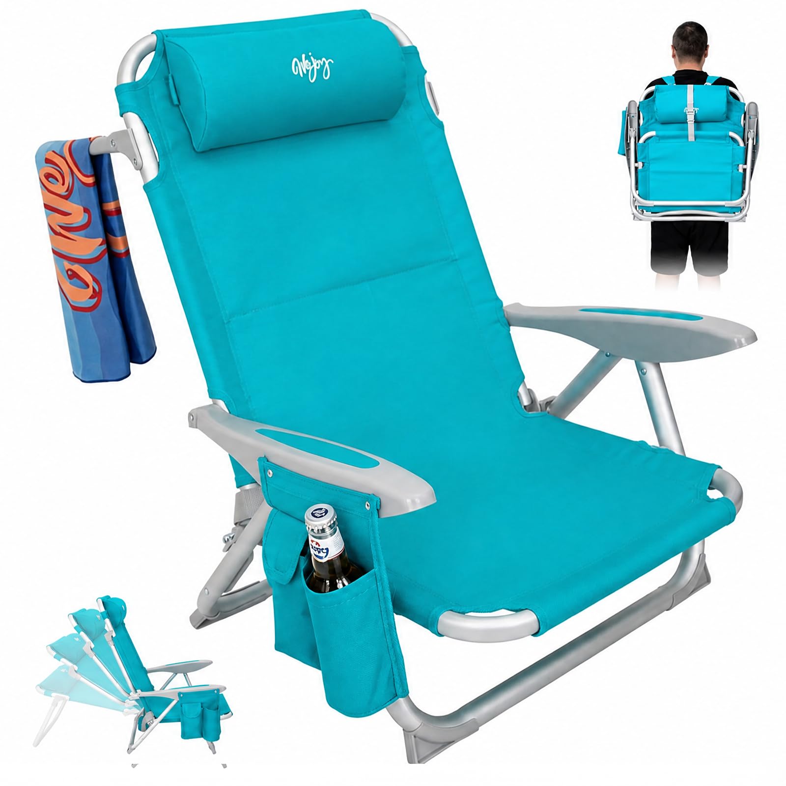 #WEJOY Reclining Adjustable Beach Chair