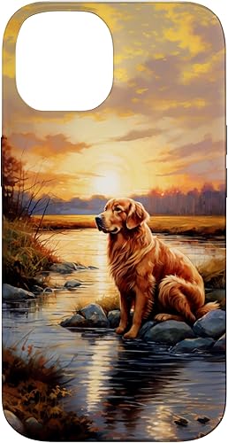 Miniatura 4 de Funda para iPhone 12 Pro Max Golden Retriever By River Nature Scene Dog Lovers
