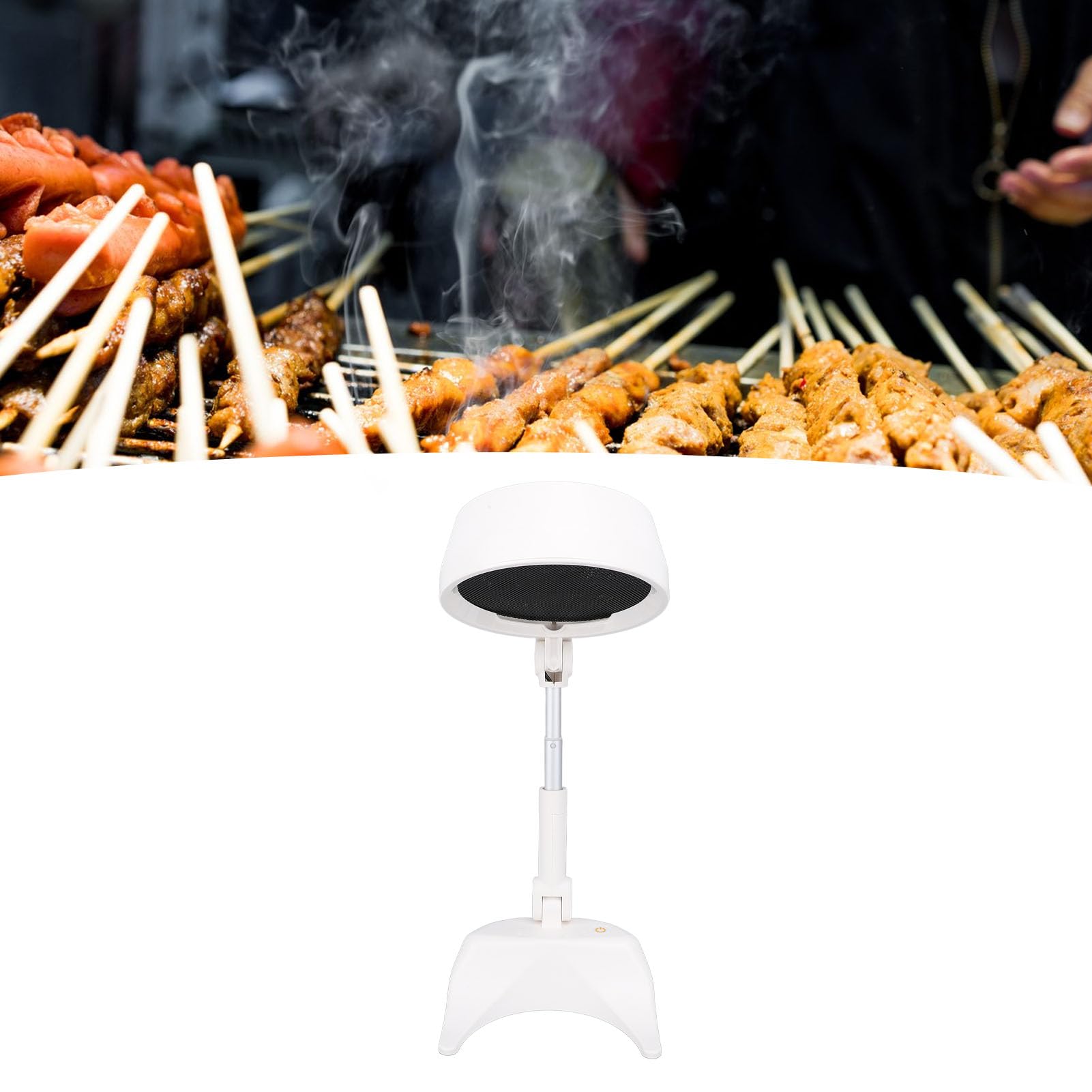 Campana Extractora de Mesa, USB, Portátil, Desmontable, para Barbacoa, Olla Caliente, Extractor de Aire, Cocina, Cocina, Extractor para Dormitorio, Barbacoas Interiores, Fondue,