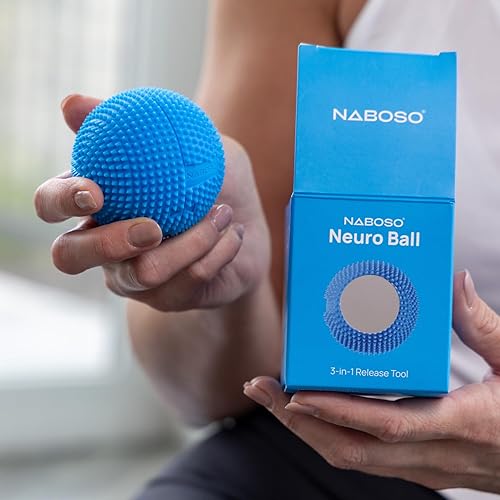 Miniatura 7 de NABOSO Neuro Ball herramienta de liberación miofascial de pies bola de masaje texturizada para pies automasaje movilidad y recuperación