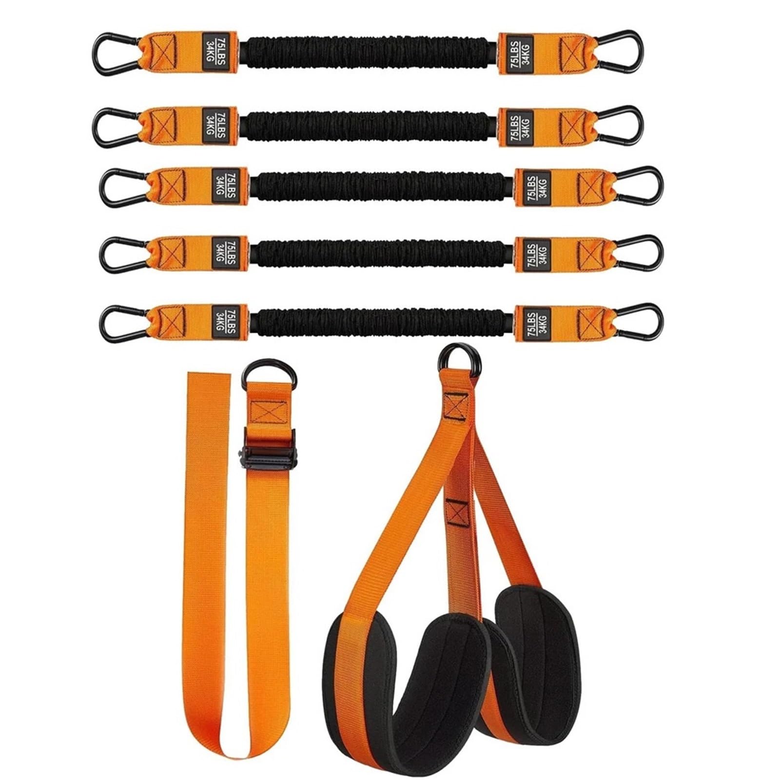 Fasce Elastiche in Tessuto Fasce di supporto for trazioni, fascia resistenza resistente for, poggiaginocchia, fasce for l'assistenza alle for l'allenamento della forza