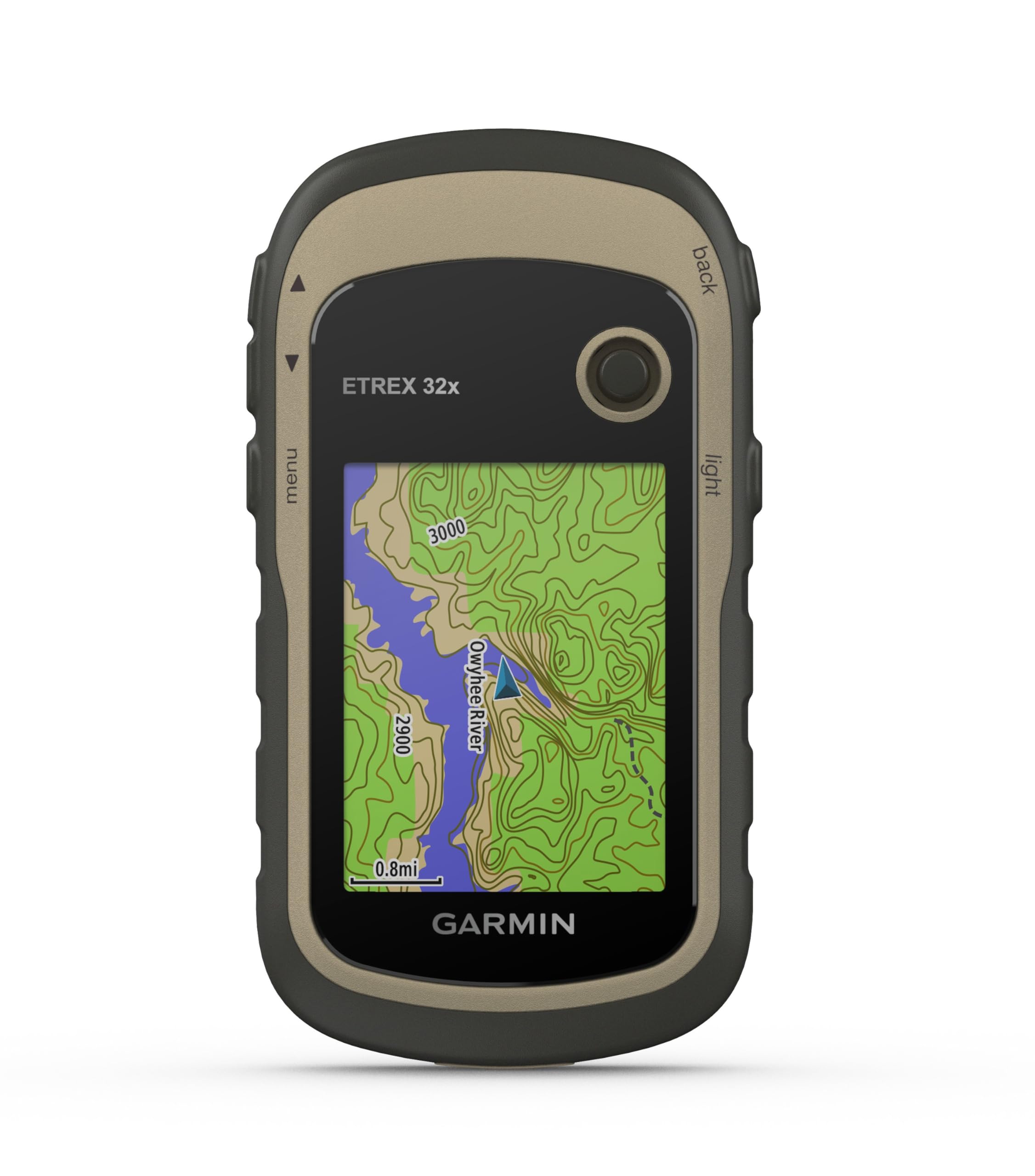 Garmin - eTrex 32x - GPS de Senderismo con mapas TopoActive Europe precargados con rutas y senderos enrutables - Brújula electrónica y altímetro barométrico - Verde (Reacondicionado)