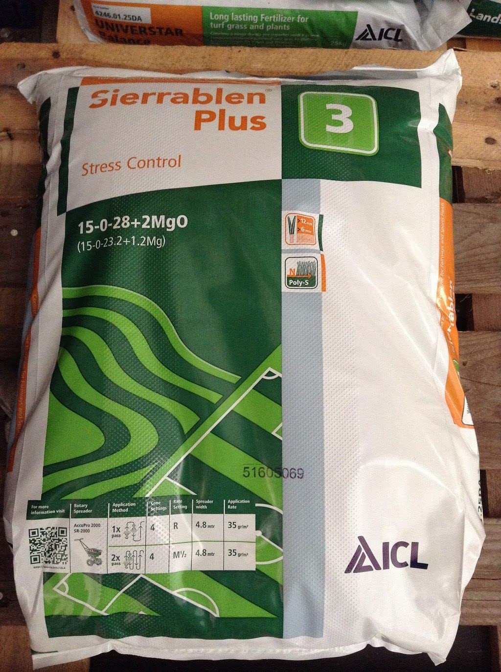 Sierrablen Plus Stress control 15-0-28+2MgO 25Kg concime giardini prati tappeti erbosi