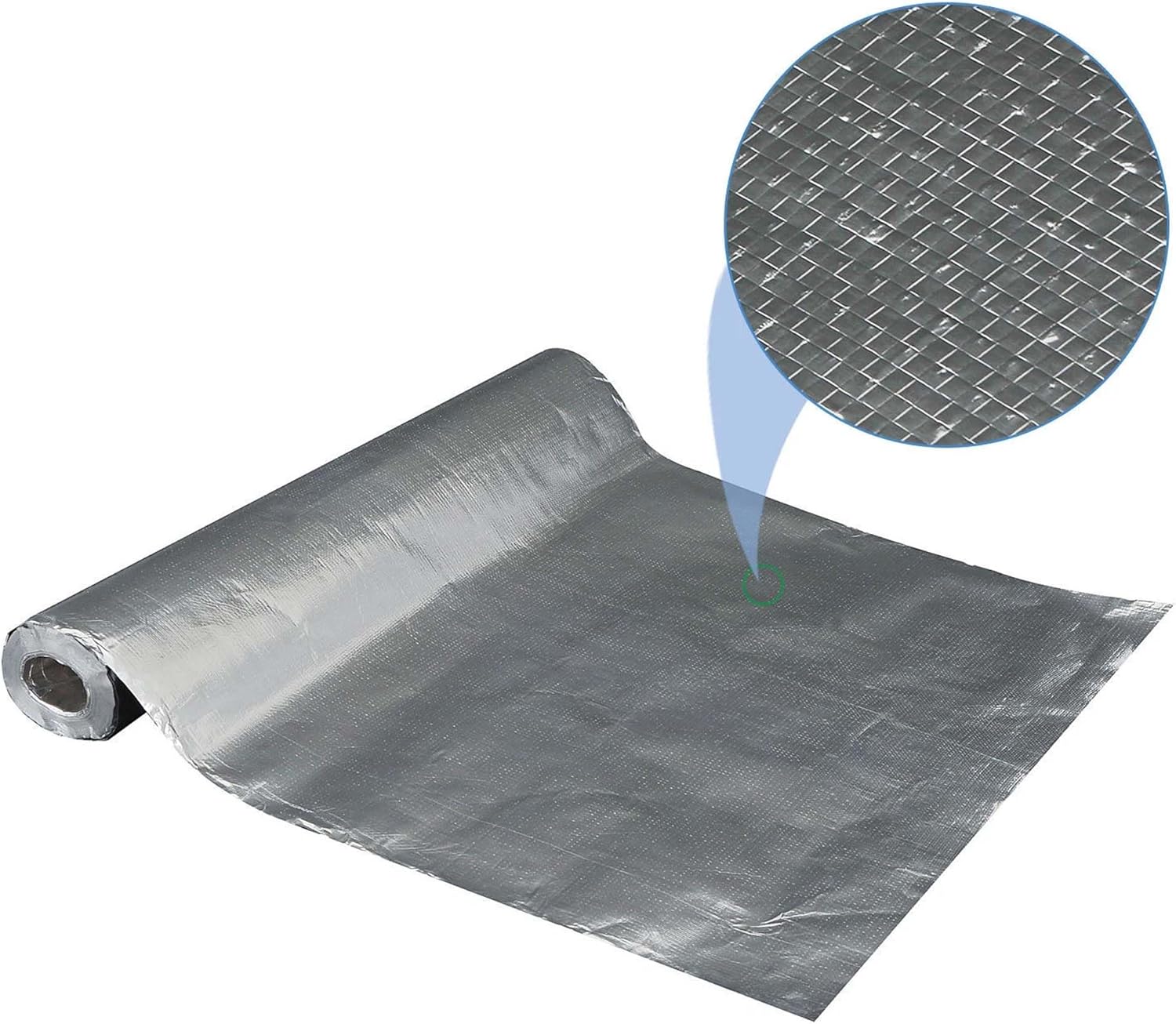 Radiant Heat Floor Insulation 17" Wide 333 sqft, Walls / PEX tubing Solid