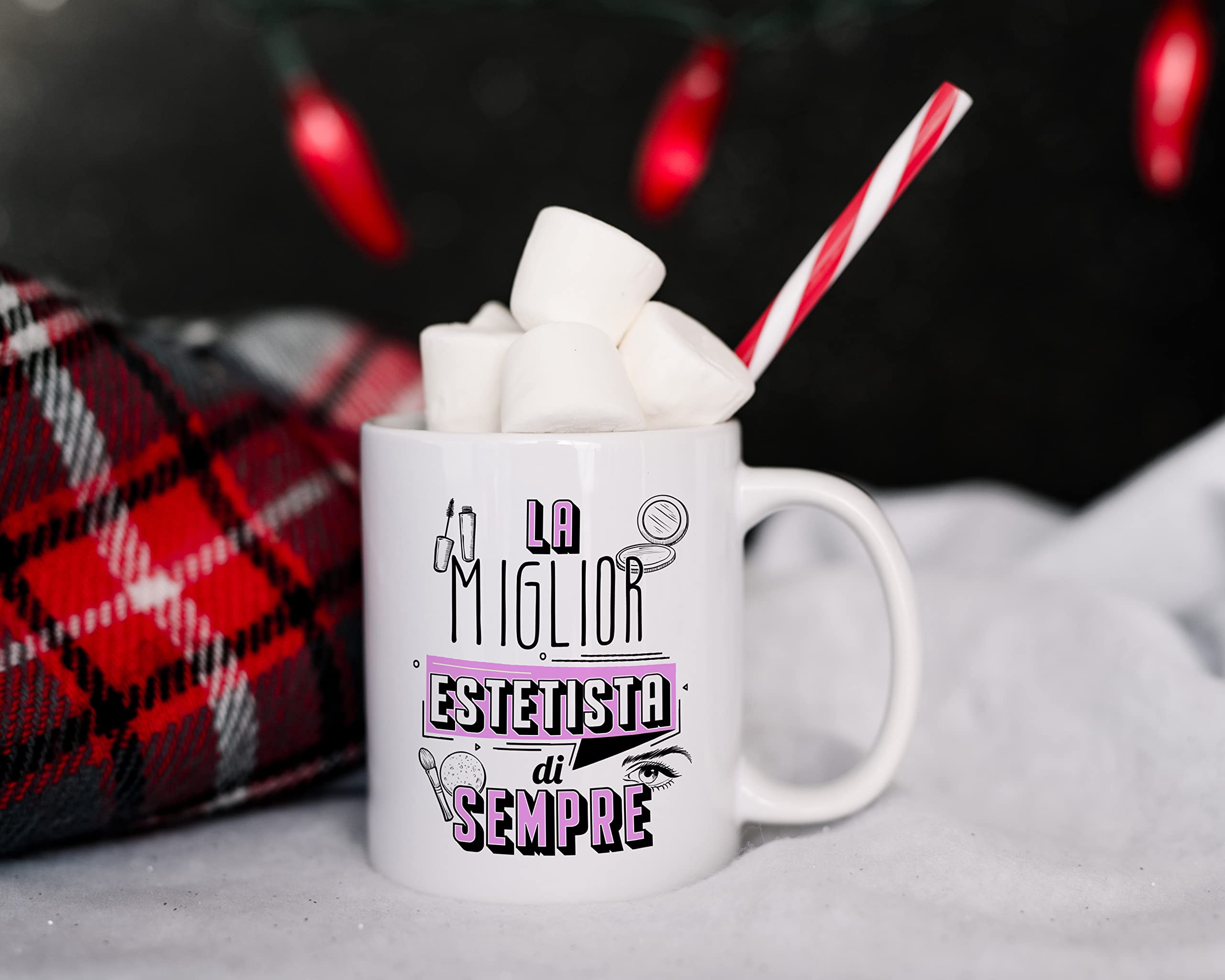 thedifferent Tazza Colazione Latte thè Mug Relax con grafica - La miglior Parrucchiera di sempre - idea regalo Compleanno Natale Amica Mamma Nonna Sorella Zia