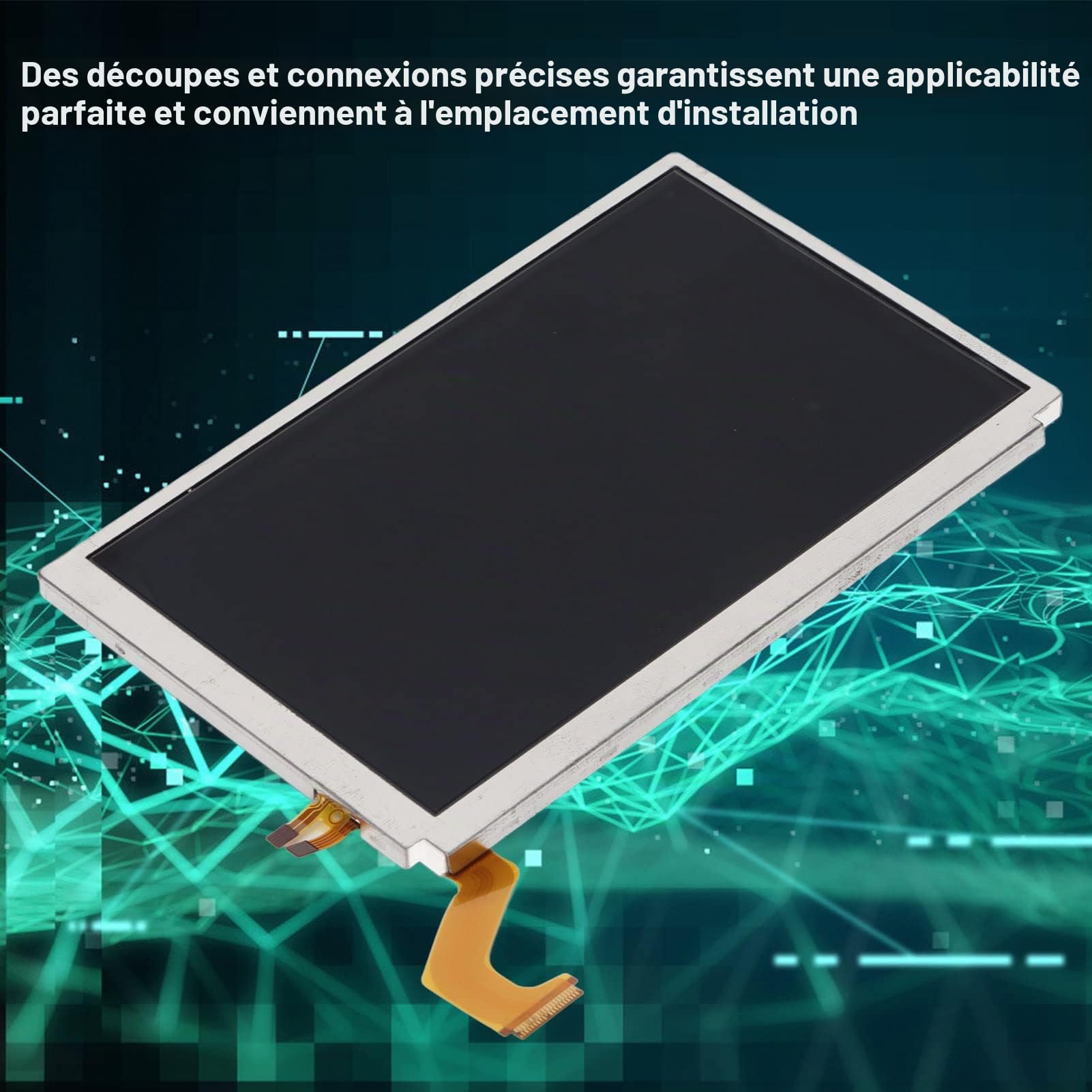 pour écran de Console 3DS XL , pour écran LCD supérieur 3DS XL Matériel LCD pour Console de Jeu