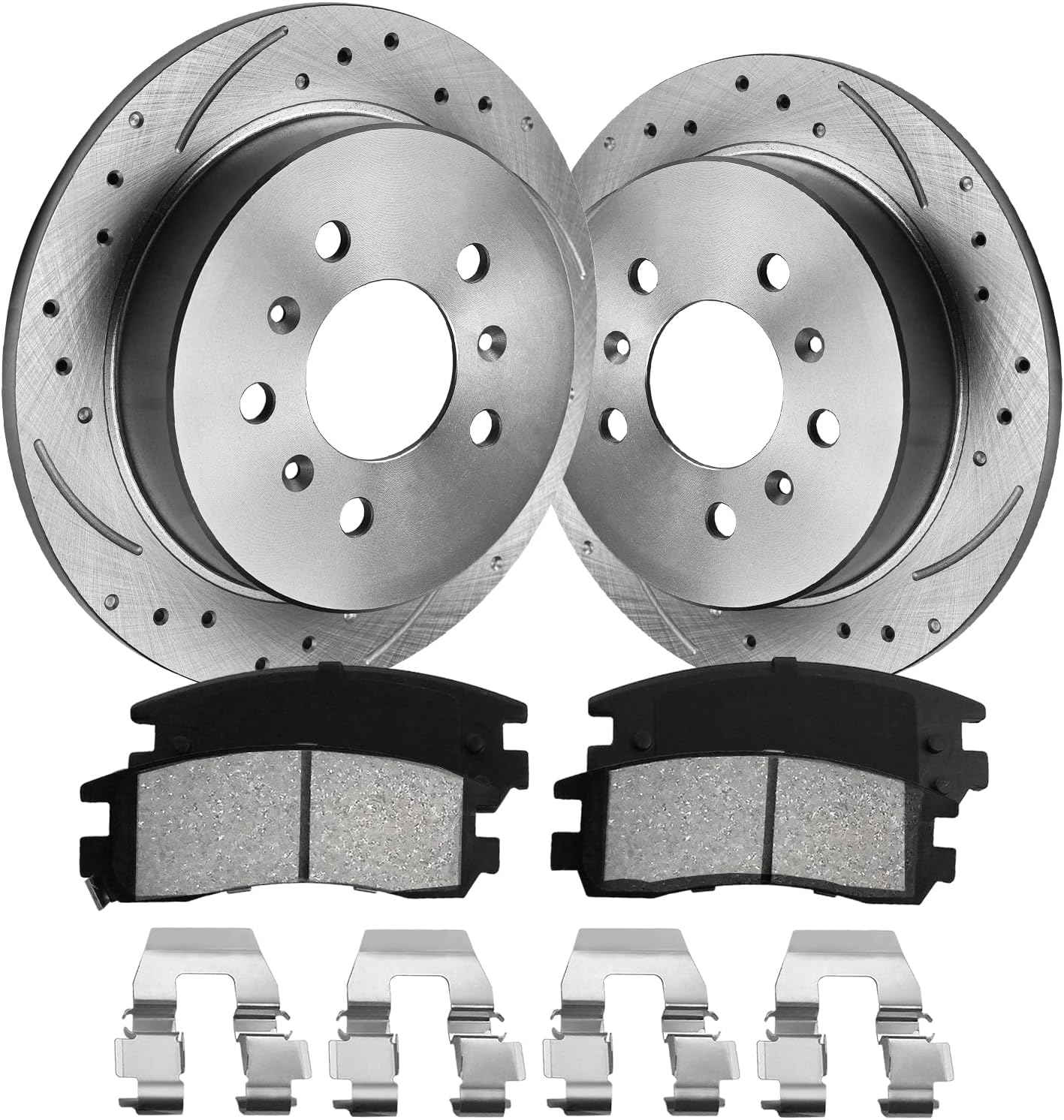 Amazon.com: funire Rear Brake Pads And Rotors Kit Compatible With 2006