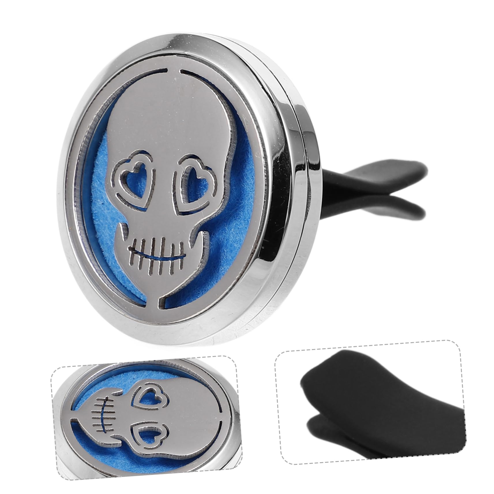 PartyKindom 5St Auto Aroma therapie clip auto auto zubehör Duftspender für Auto Auto-Innendekoration armaturenbrett dekorationen Autoclip auto lüftungsclip Rostfreier Stahl