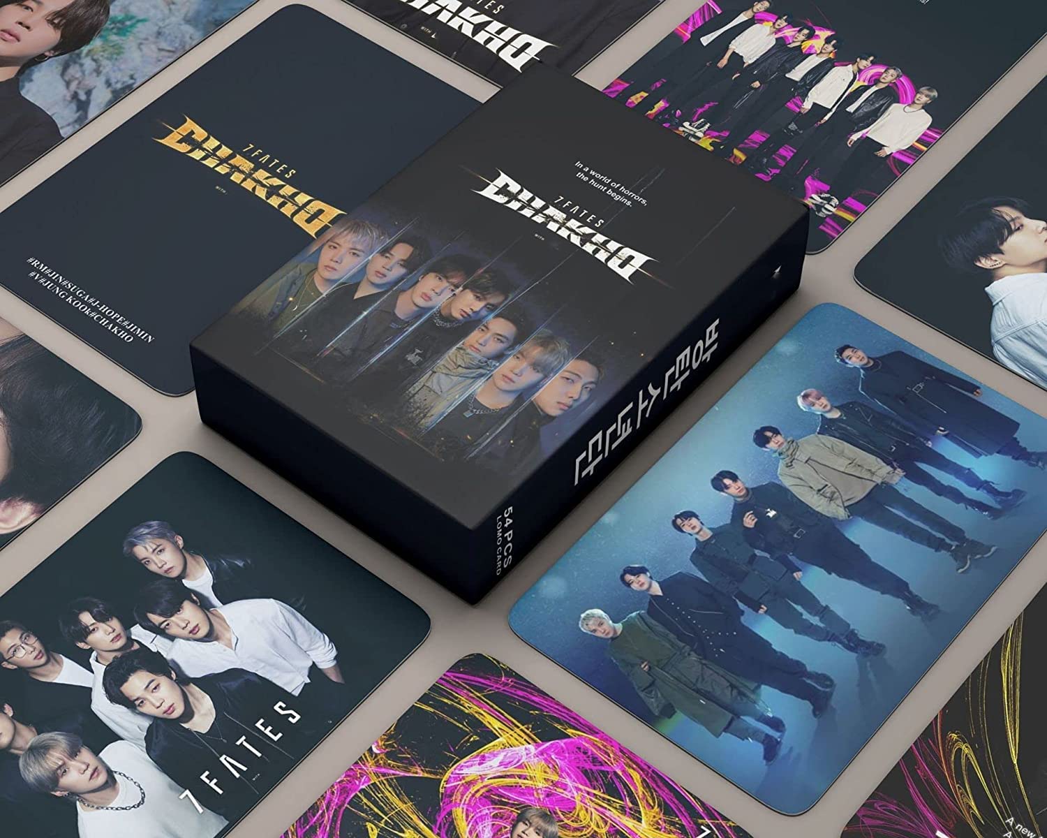 TPFRUPGD BTS 54pcs 2022 Mini Photo Cards - BTS 7FATES-CHAKHO
