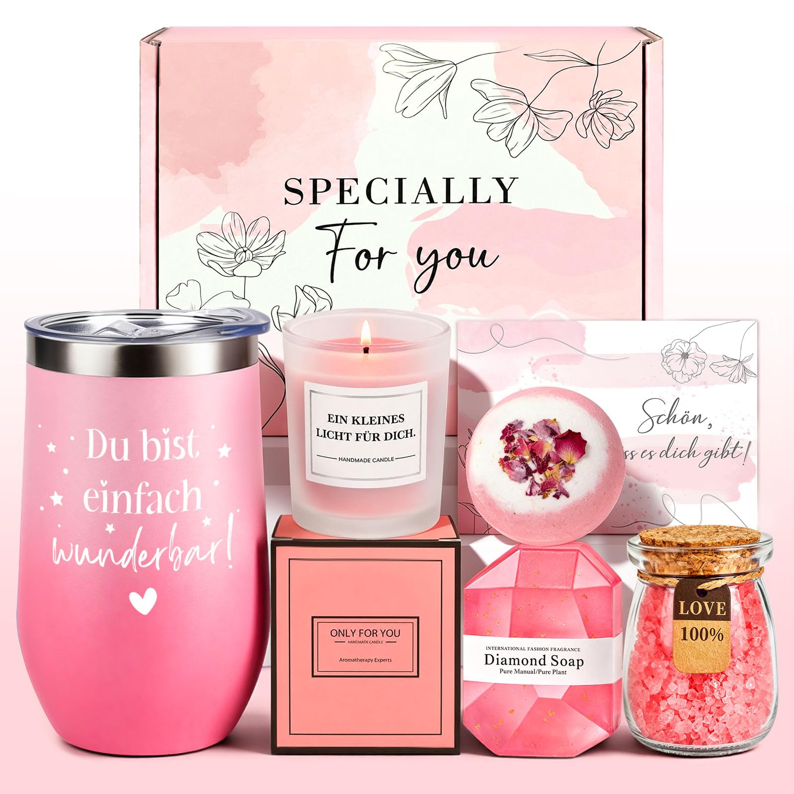 TUZELIYA Geschenke für Frauen, Geschenkidee für Frauen, Inspirierende Geschenk Freundin Geburtstag Valentinstag Muttertag Weihnachtstag Geschenk für Mama, Schwester, Beste Freundin