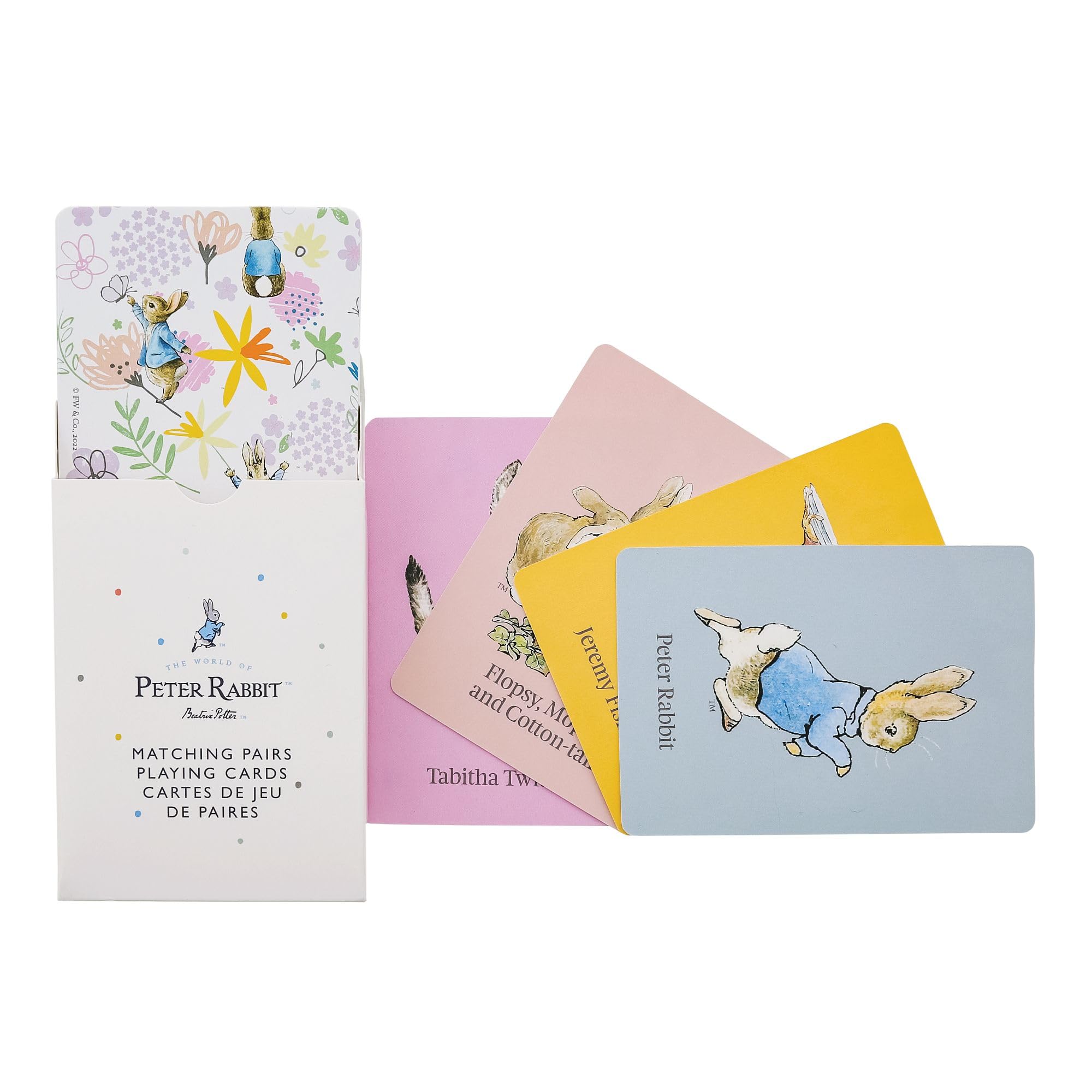 Beatrix Potter Peter Rabbit Matching works Playing Cards, Compact