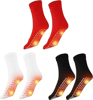 SENGHUI Tomalin Acupressure Self-Heating Shaping Socks,AFIZ Tourmaline Slimming Health Sock,Anti Fatigue Socks,Winter Warm Breathable Massager Socks for Women Men