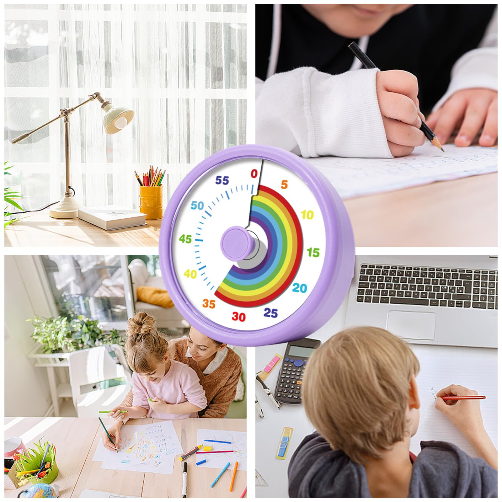 Mechanischer Magnet-Timer 60 Min – Süße Schildkröte Für Küche, Büro & Kinderzimmer | Batteriefrei & Wasserabweisend