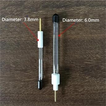 Silver Chloride Reference Electrode, Removable Ag/Agcl Reference Electrode. Diameter 3.8/6.0 mm.(3.8mm)