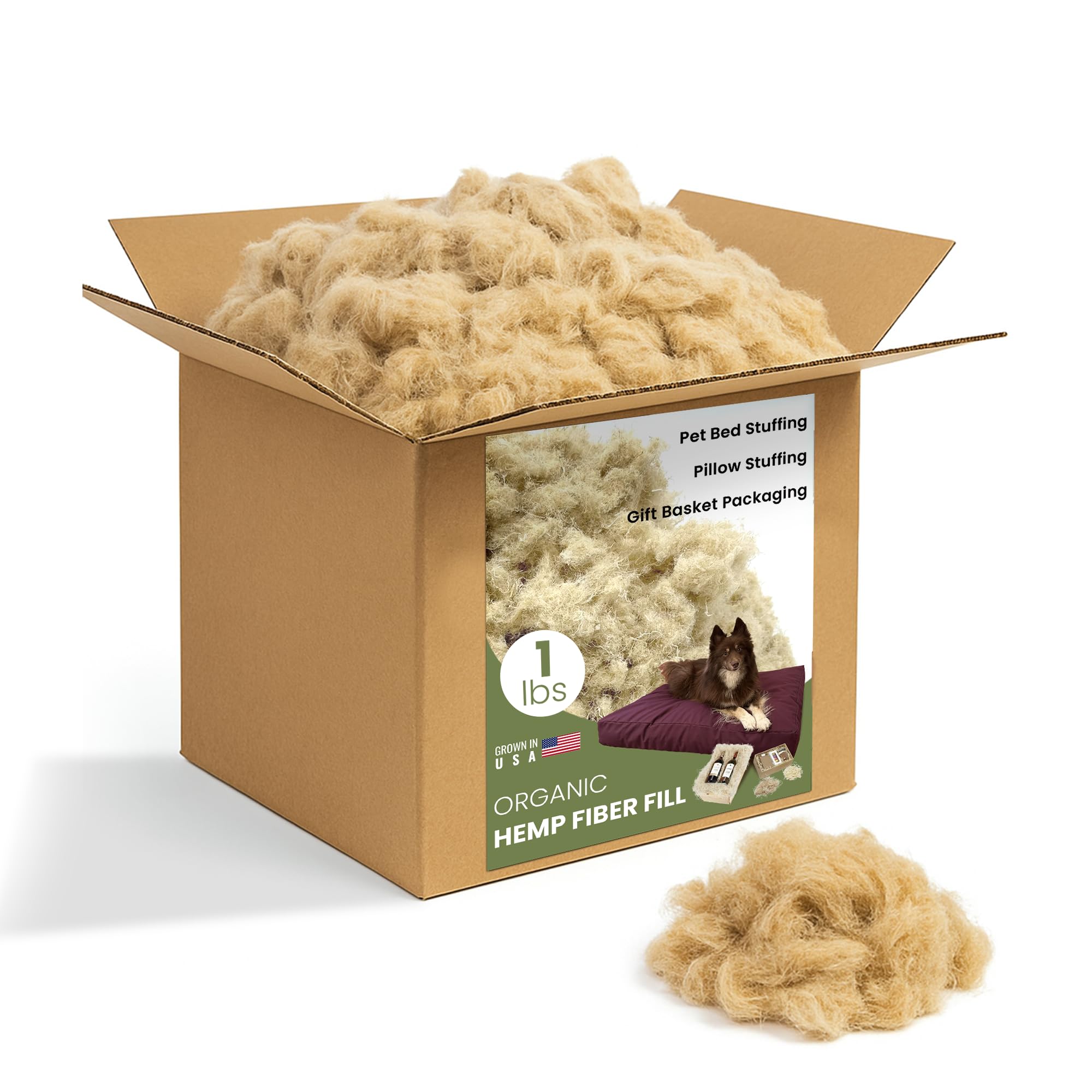 Bean Products Hemp Cushion Bean Products Hemp Cushion