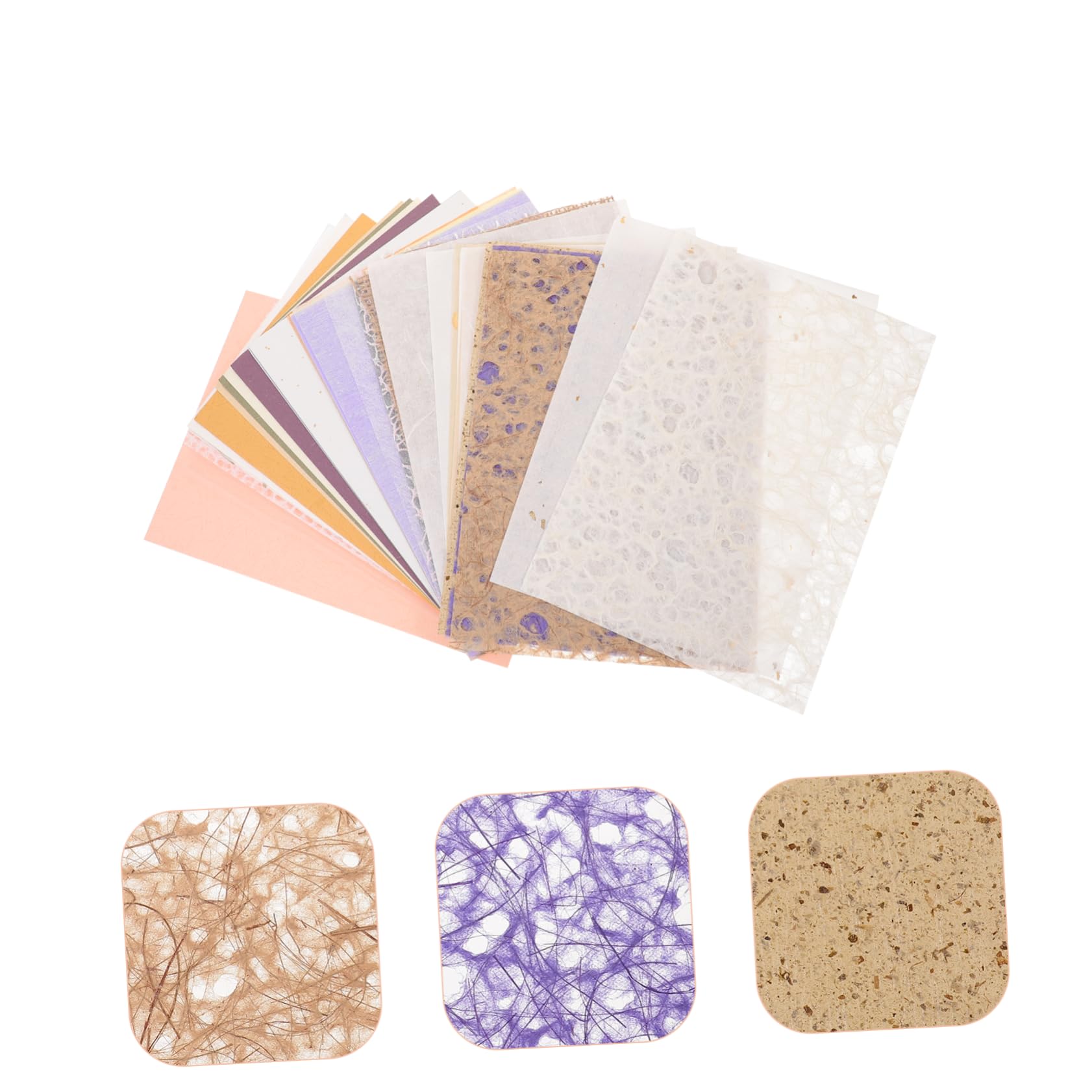 Operitacx 3 Set Adesivi Per Album Di Ritagli Carta Per Decoupage Forniture Per Album Di Ritagli Per Carta Per Album Di Ritagli Carina Pagine Autoadesive Per Album Di Ritagli Nastro 30 fogli*3