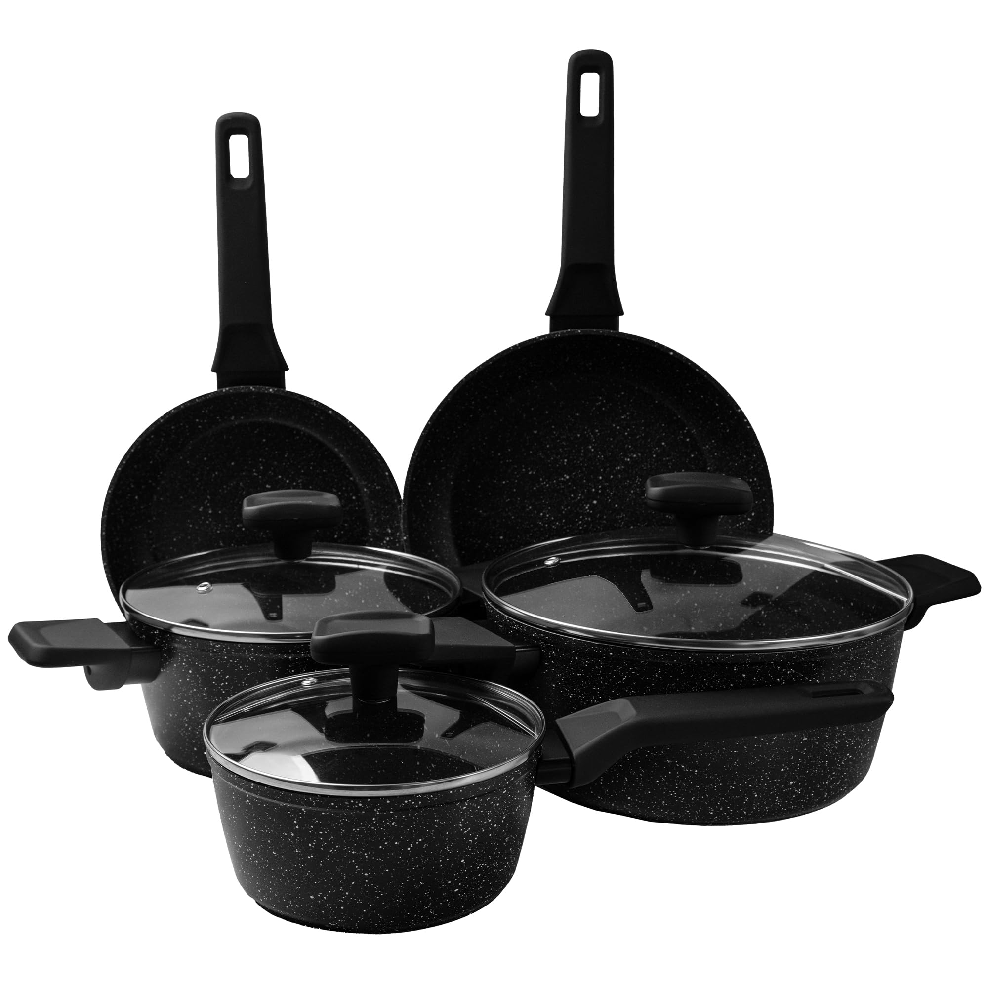 Buy La Moustache Cast Aluminium NonStick Cookware Set 8 Piece Set