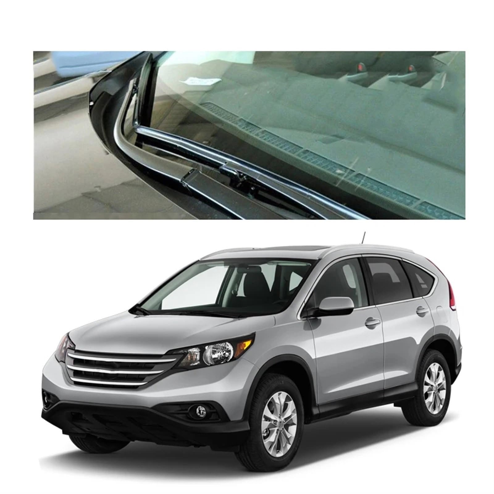 Limpiaparabrisas Coche Compatible Con Para CR-V Para CRV 2012 2013 2014 2015 2016 Escobillas De Limpiaparabrisas Limpiaparabrisas Delantero Y Trasero 26" 16" 13"