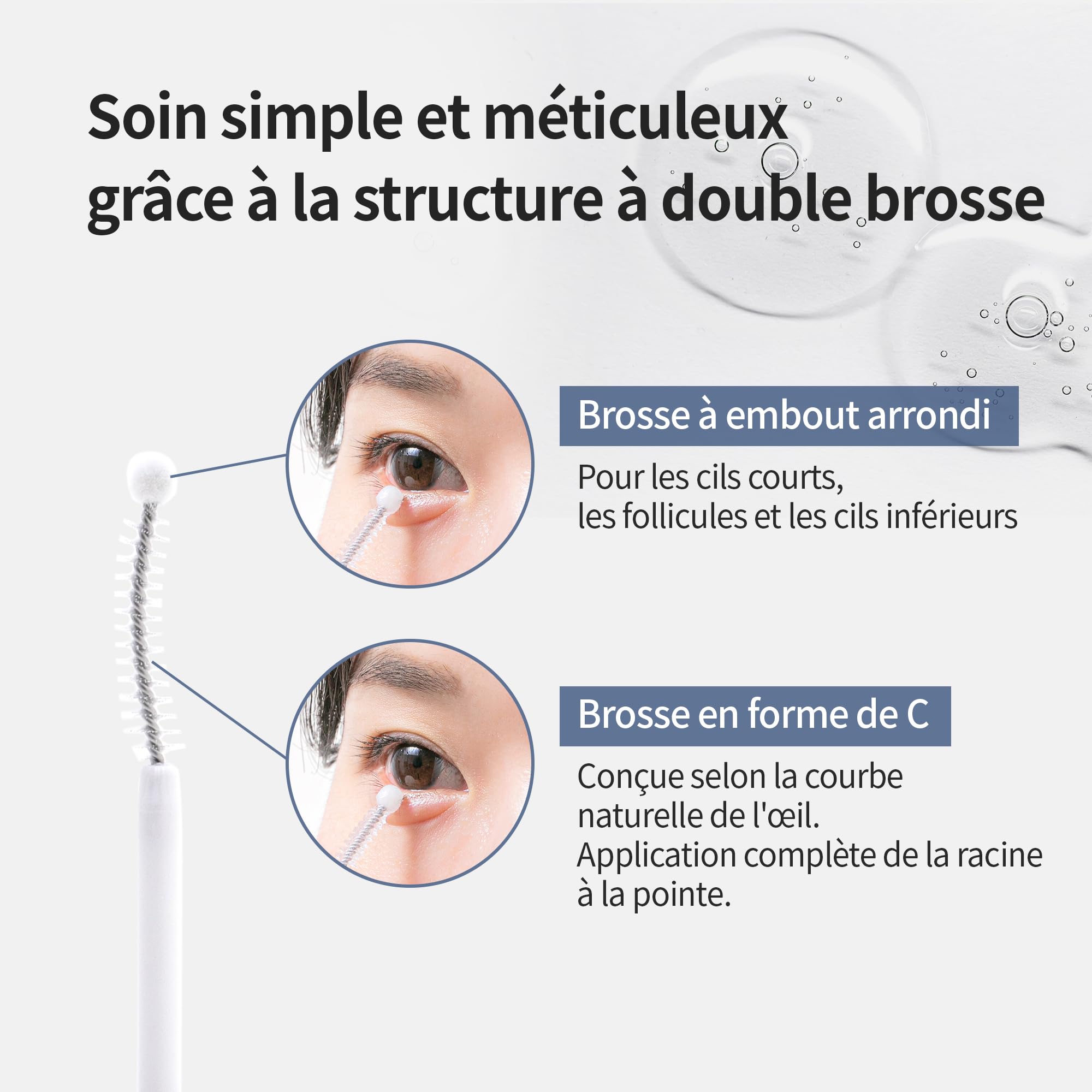 BENTON HONEST Sérum pour cils - Soin coréen pour les cils avec acide hyaluronique et peptides | Sérum de croissance pour les cils et les sourcils (10 ml)