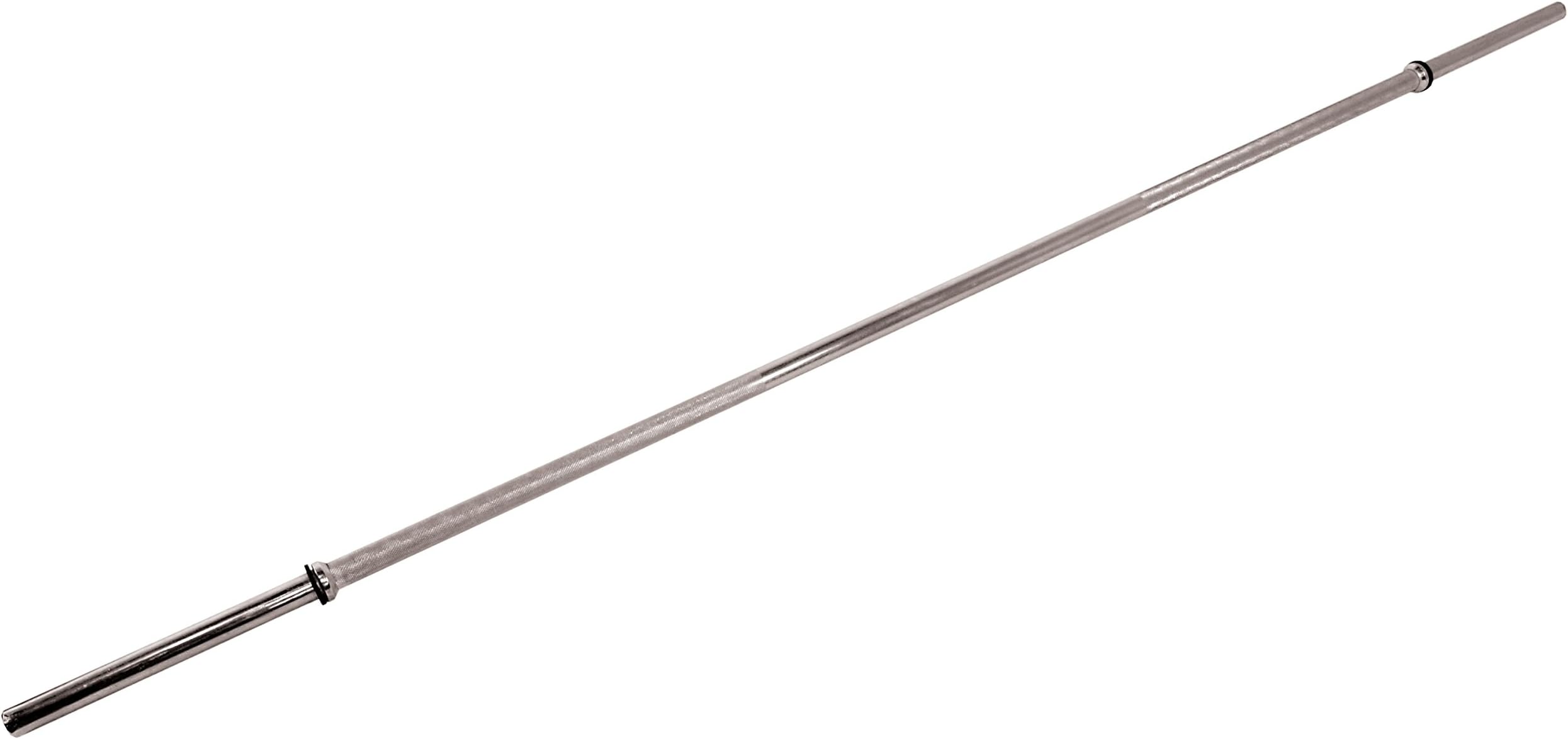 Cap Barbell Standard 1" Chrome Bar, 7'