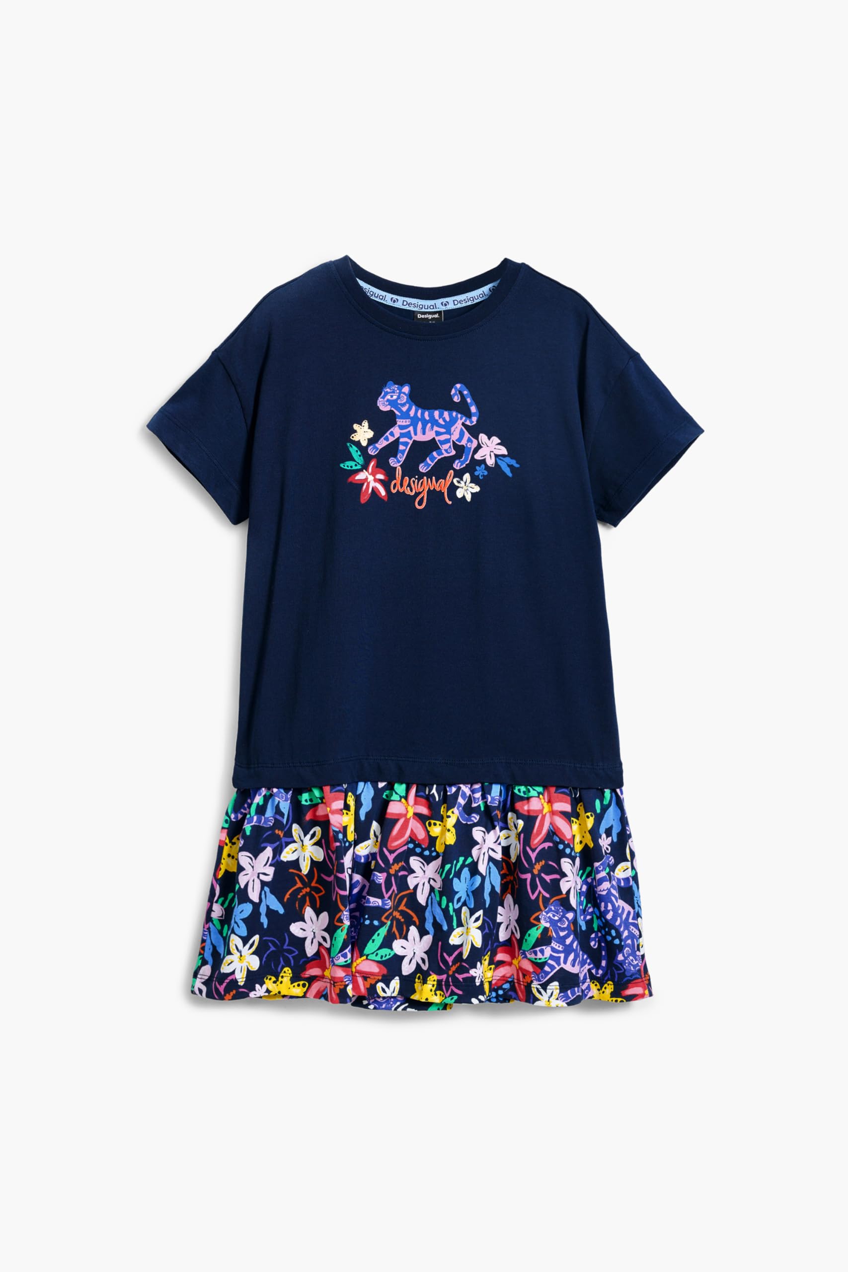 Desigual Sukienka Dziewczynki Vest_colors