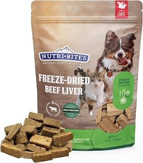 Freeze Dried Treats (4 oz, Beef Liver)