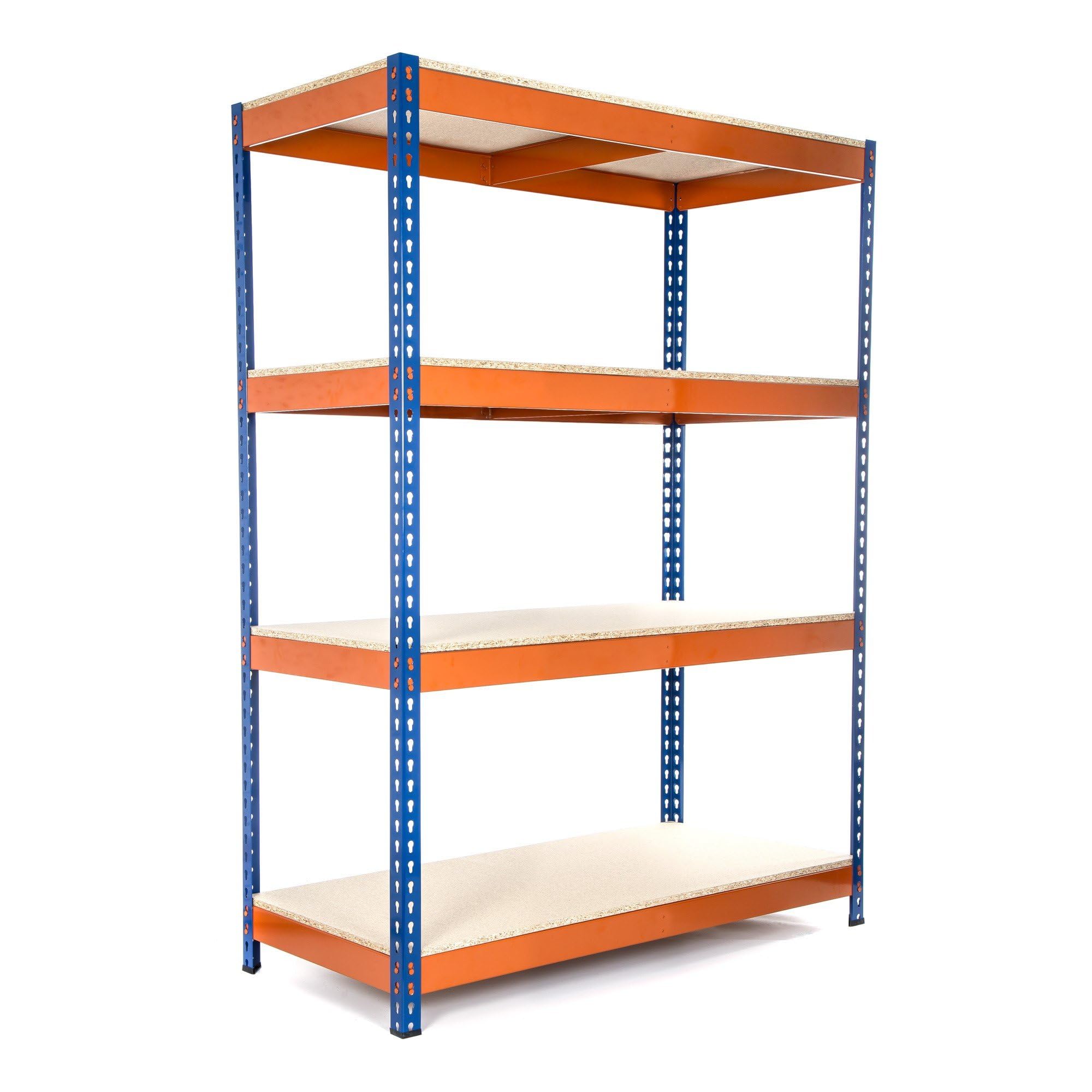 Racking Solutions Extra Heavy Duty Industrial Garage Racking/Shelving Unit 400KG Per Shelf (1800mm H x 1200mm W x 450mm D)